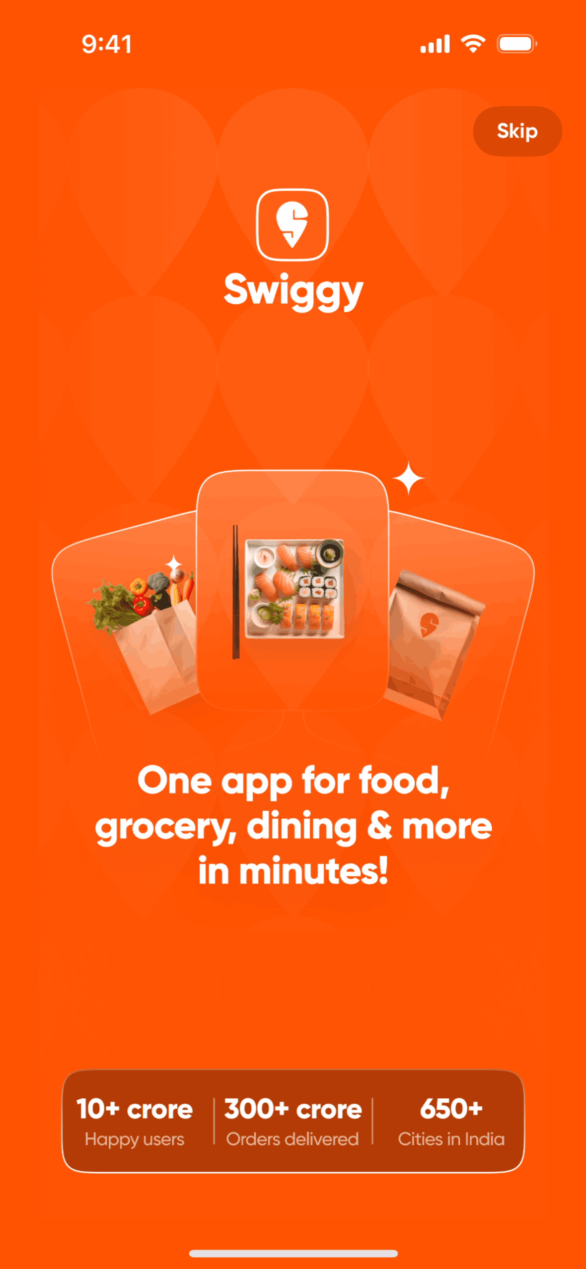 Swiggy iOS Food & Drink interface screenshot 9