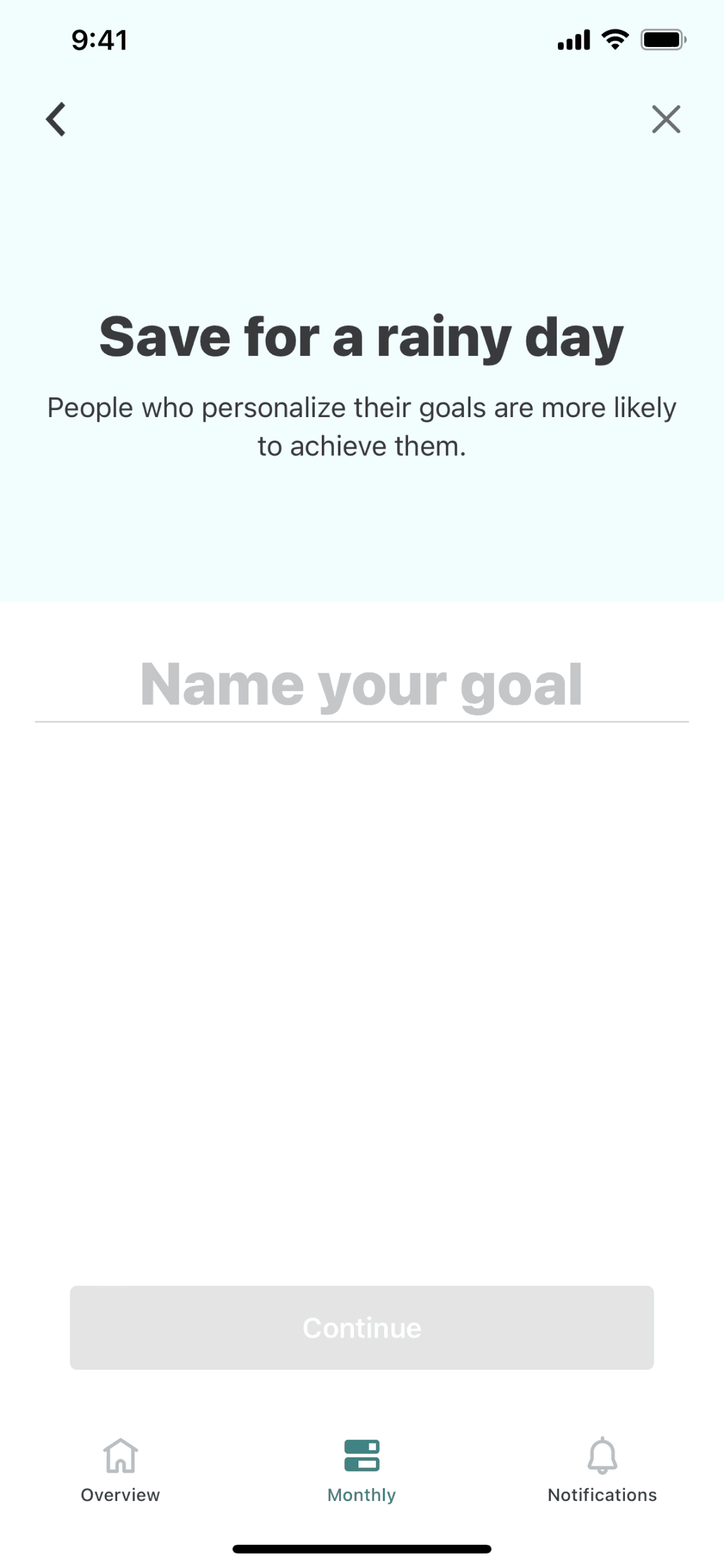 Mint iOS Finance interface screenshot 7