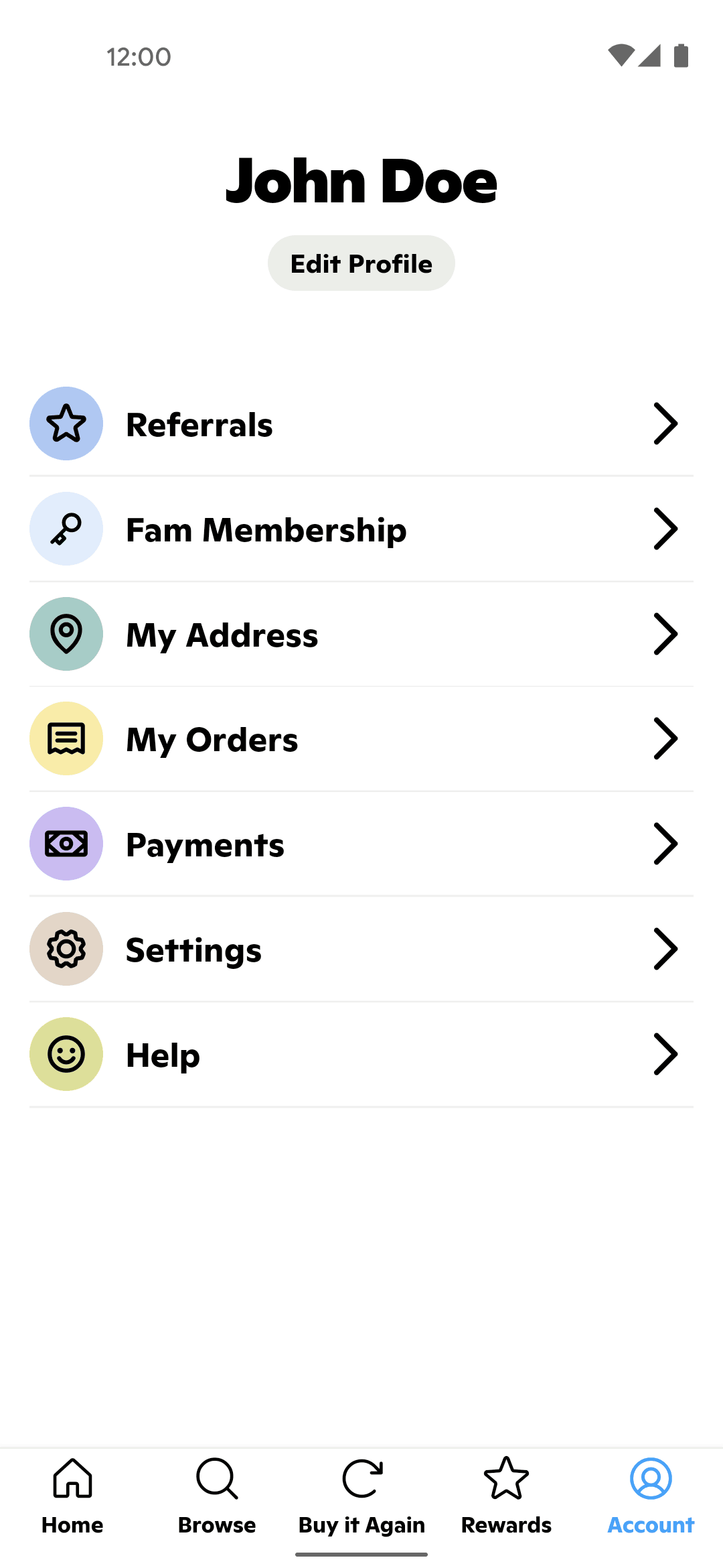 Gopuff Android Food & Drink interface screenshot 23