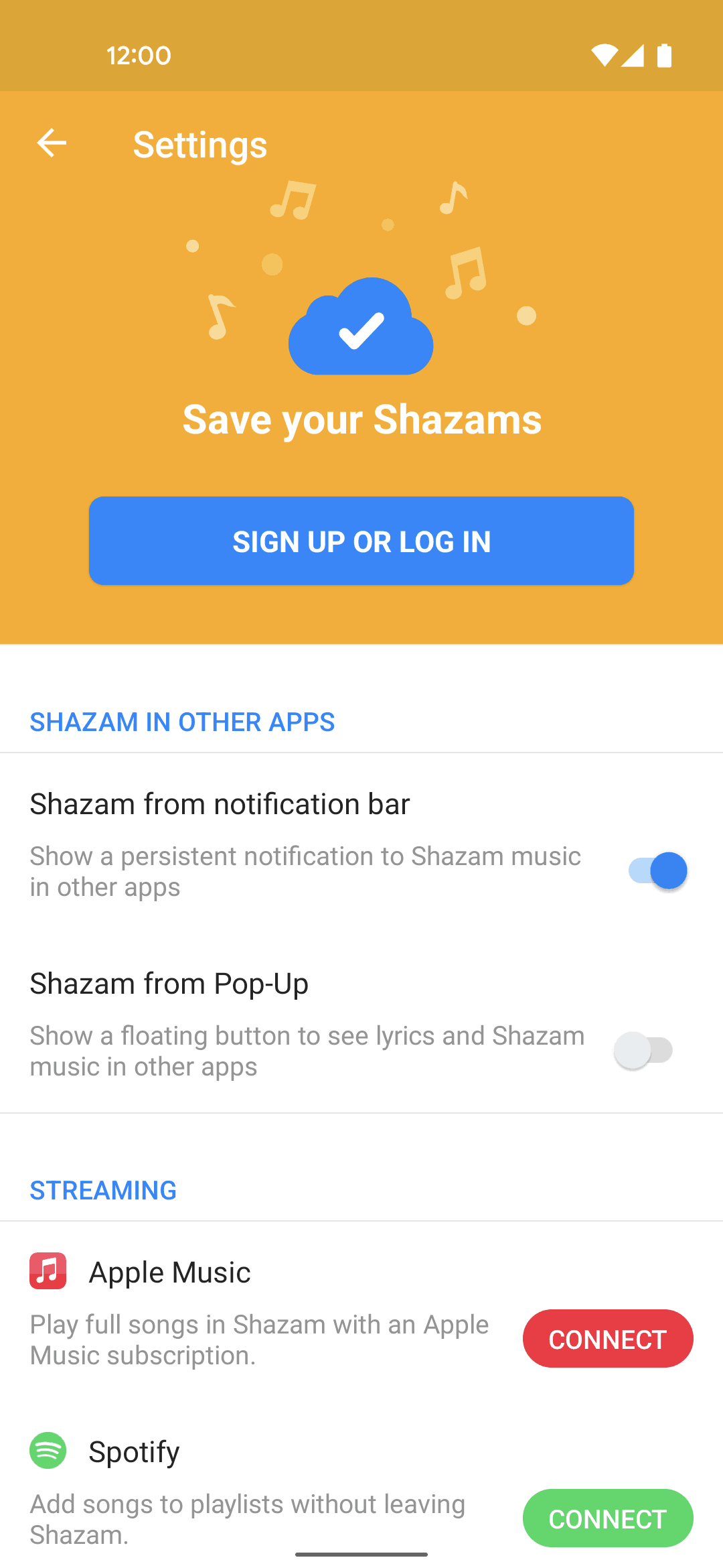 Shazam Android Music & Audio interface screenshot 5