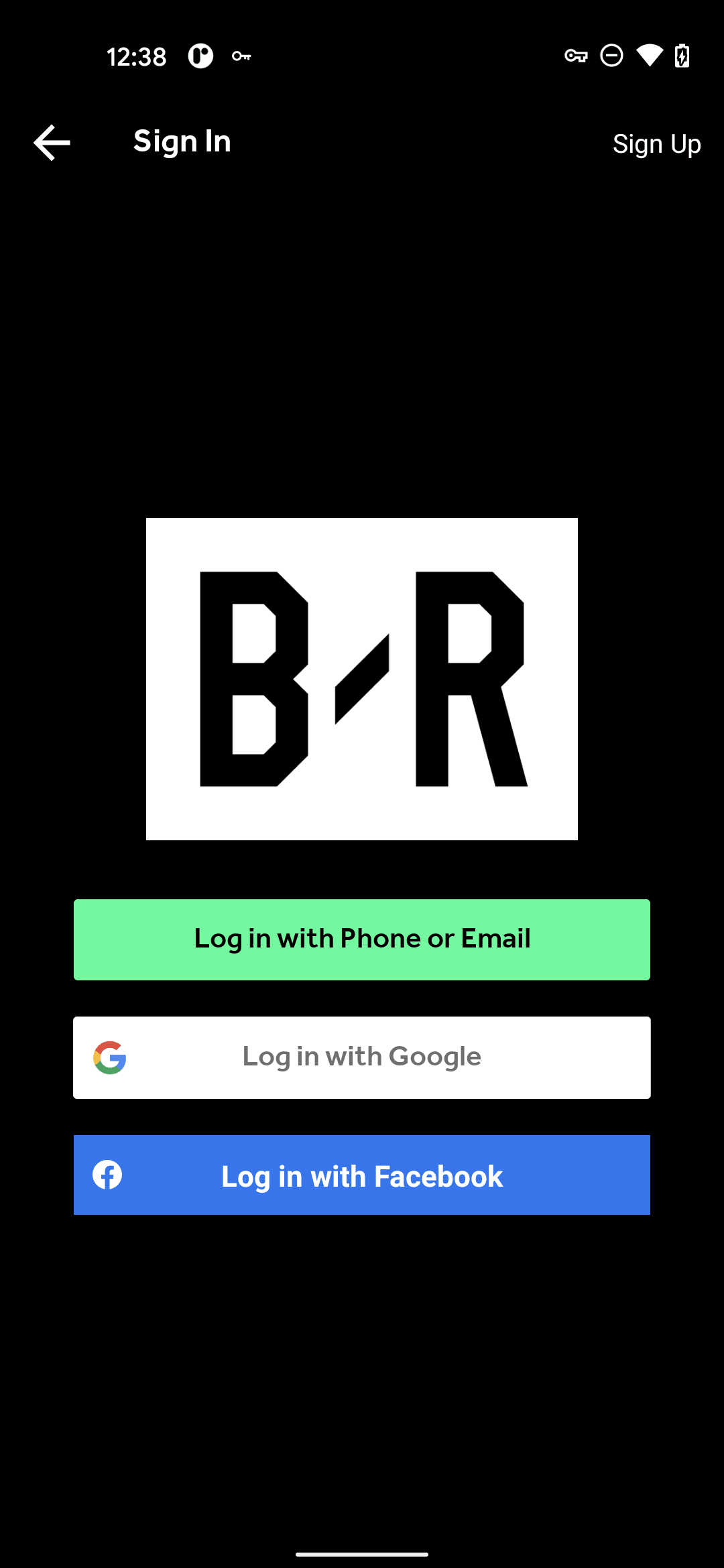 Bleacher Report Android Sports interface screenshot 3