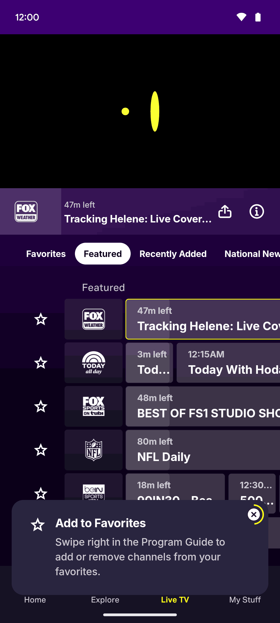 Tubi Android Entertainment interface screenshot 19