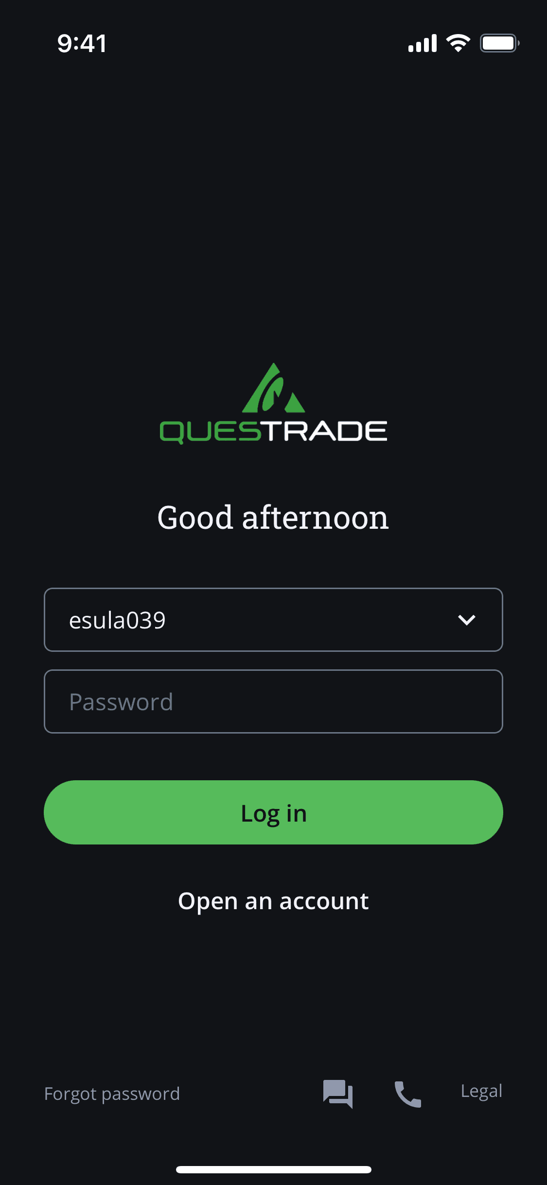 QuestMobile iOS Finance interface screenshot 5
