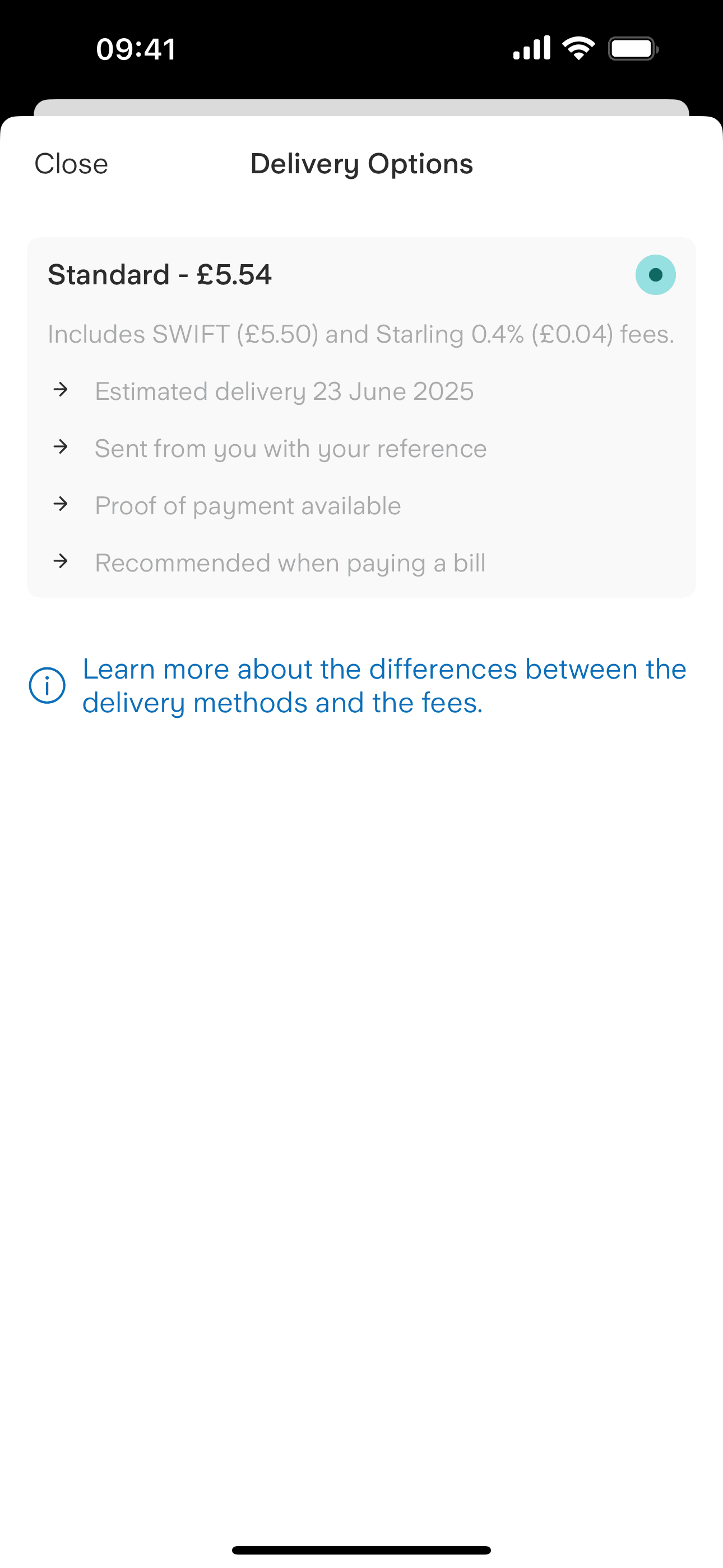 Starling Bank iOS Finance interface screenshot 18