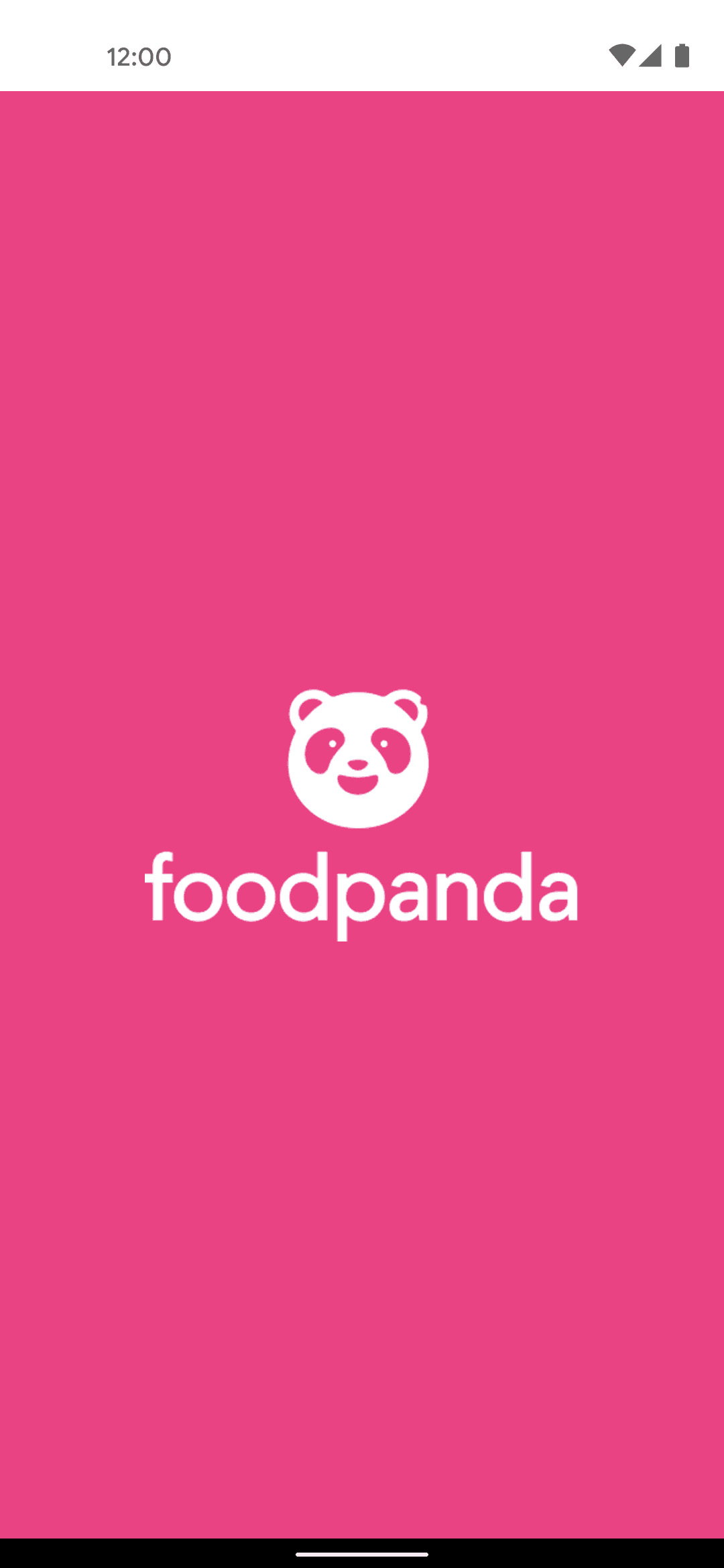 foodpanda Android Food & Drink interface screenshot 1