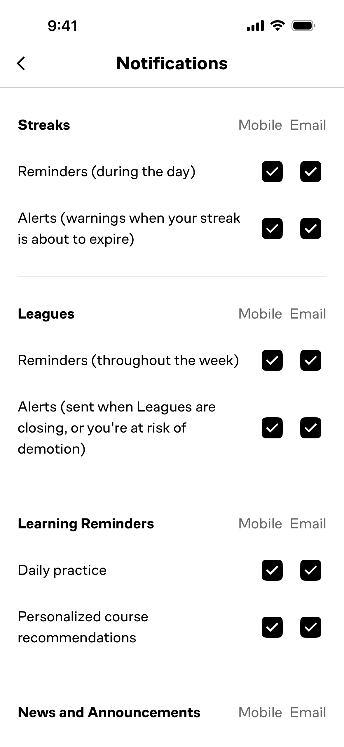 Brilliant iOS Education interface screenshot 8