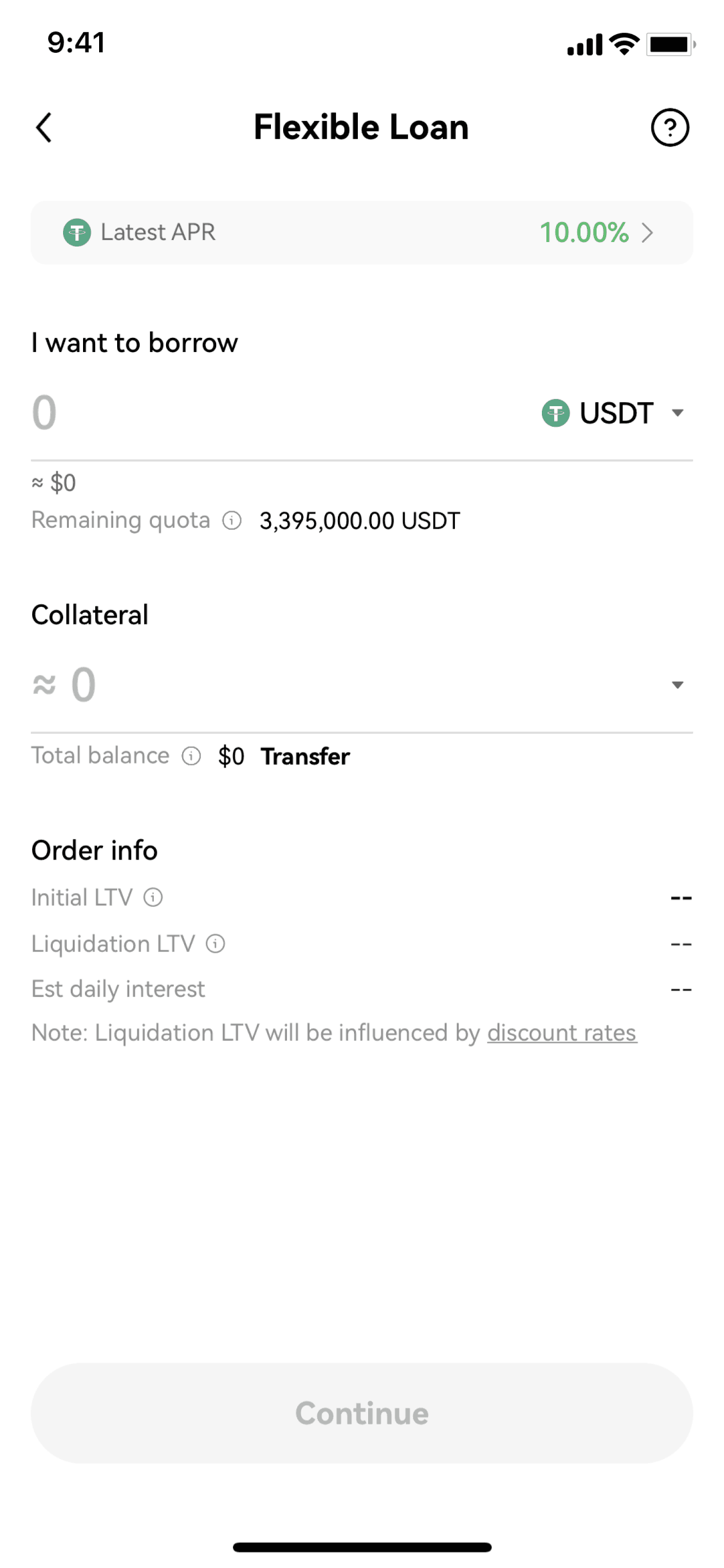 OKX iOS Finance interface screenshot 23