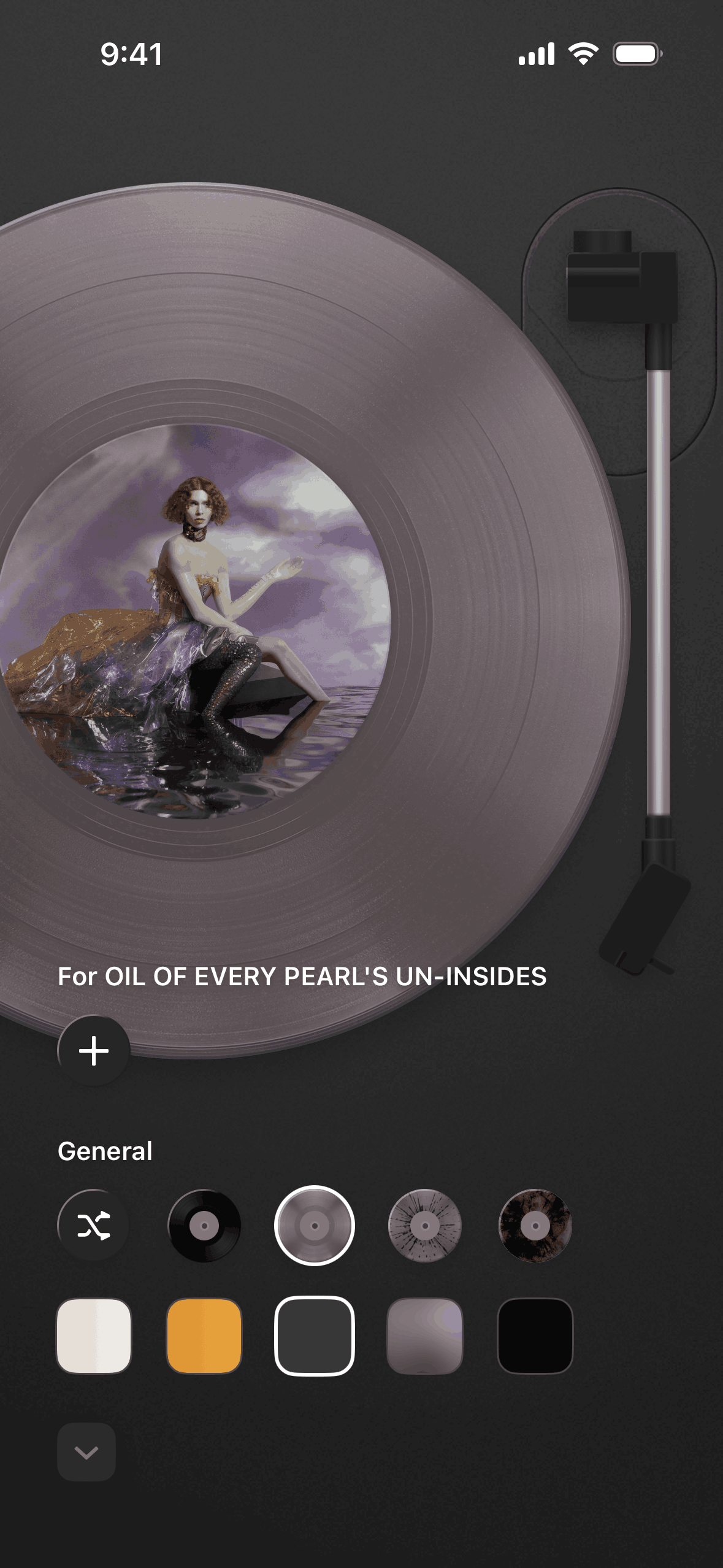 MD Vinyl iOS Music & Audio interface screenshot 11