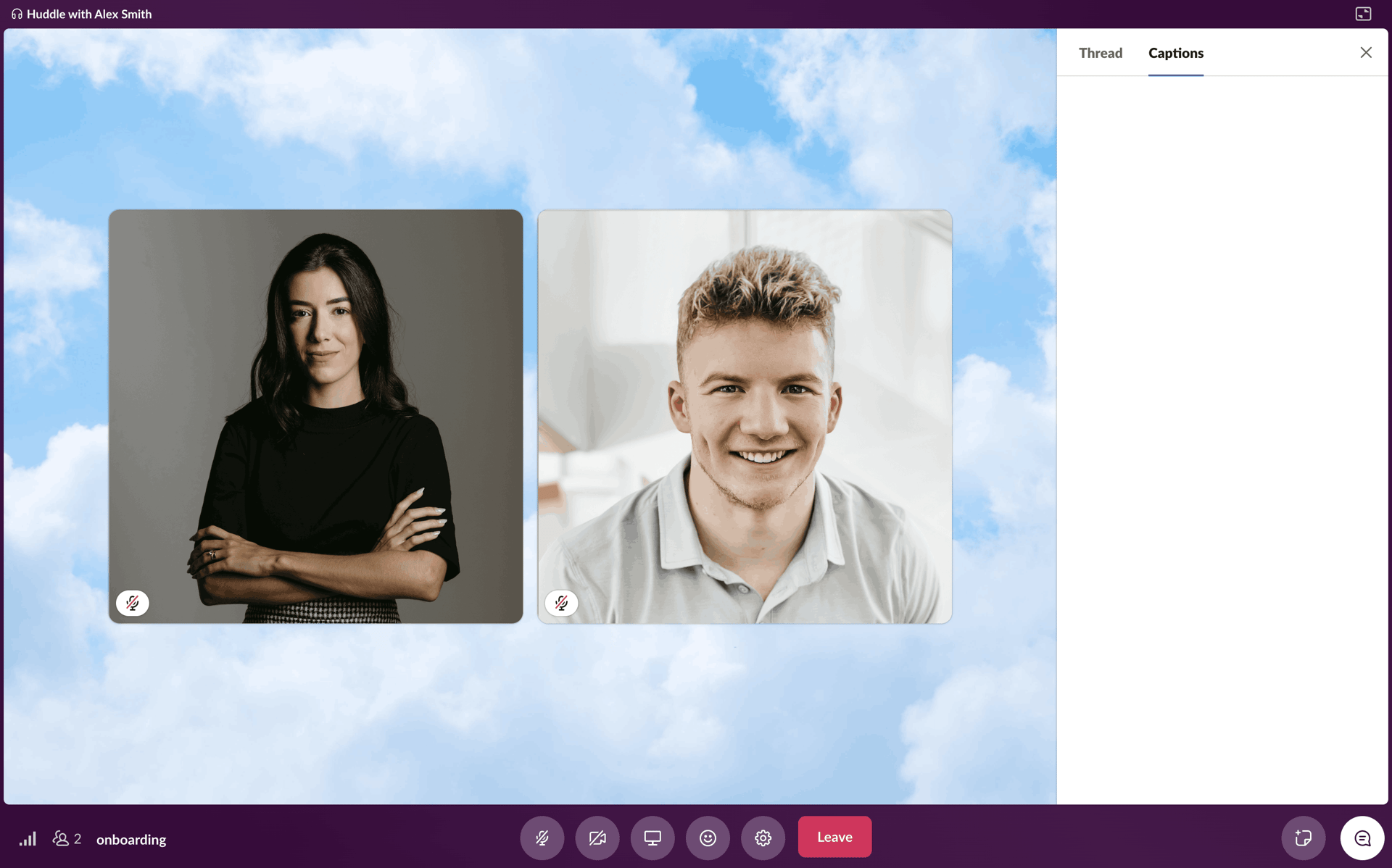 Slack Web Business interface screenshot 1