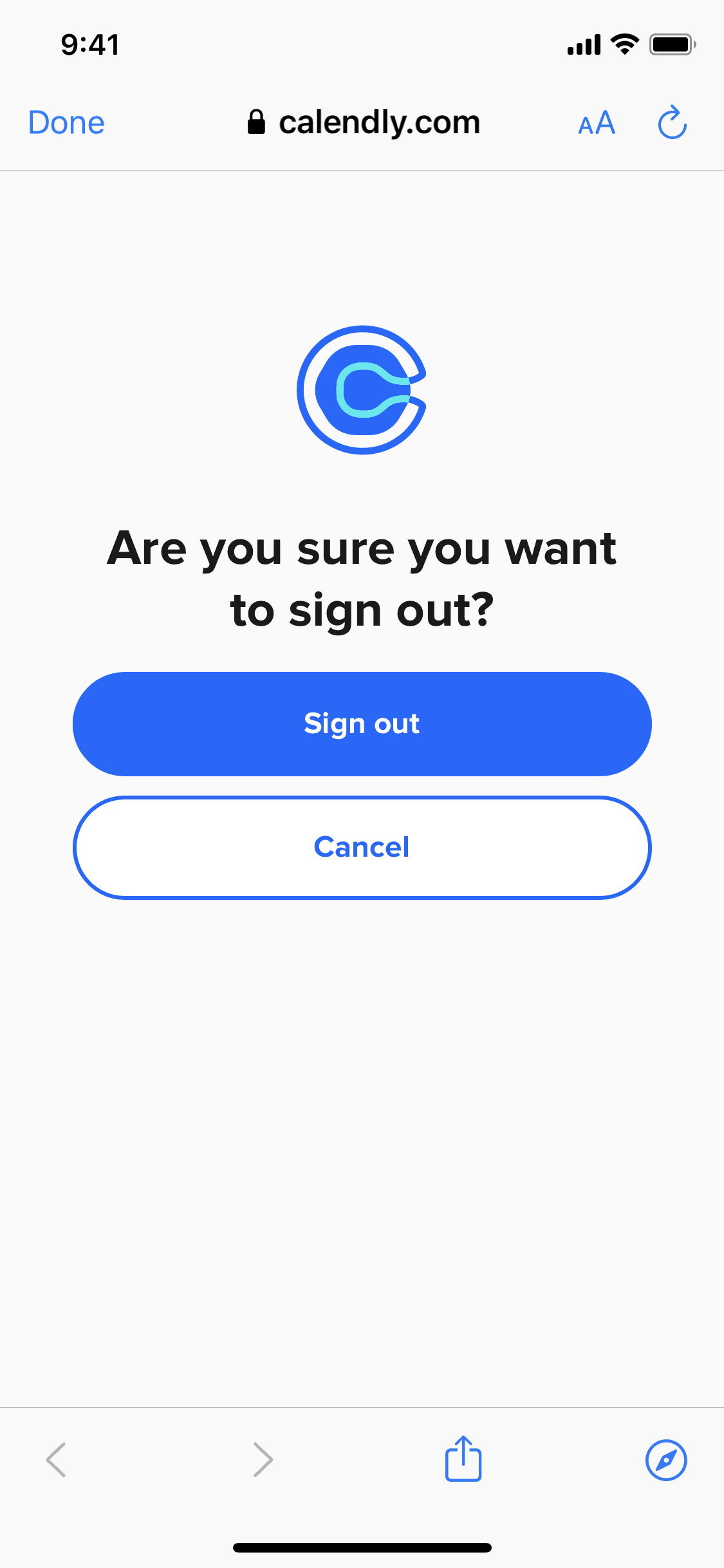 Calendly iOS Business interface screenshot 8
