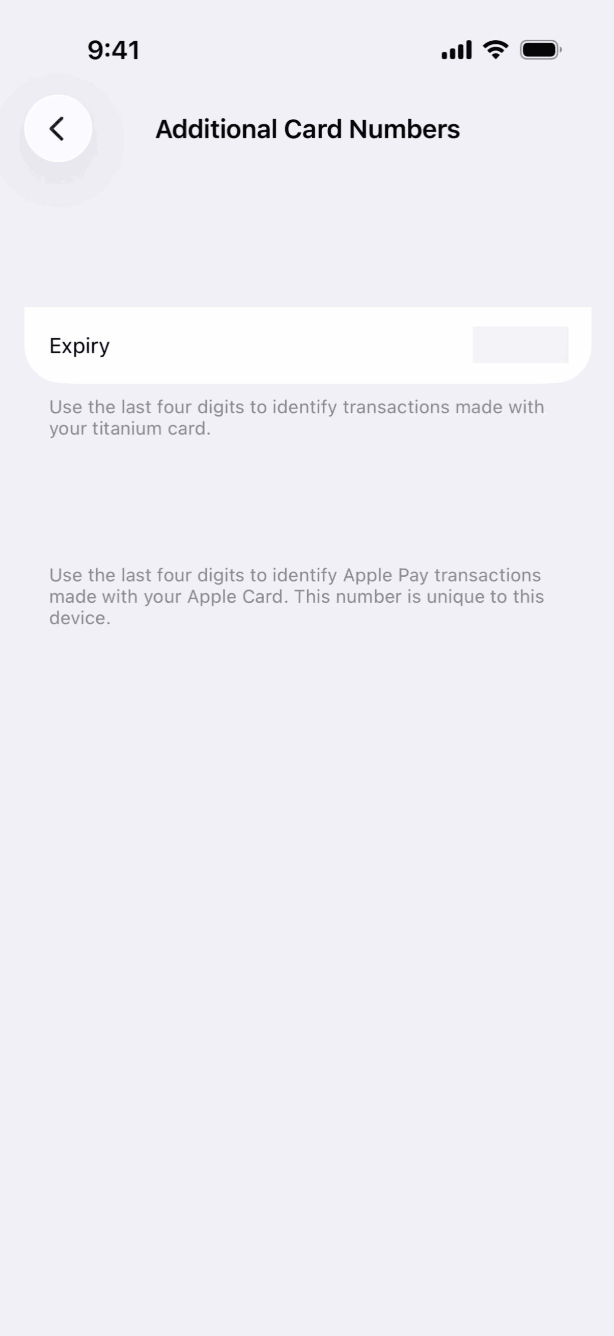 Apple Wallet iOS Finance interface screenshot 8