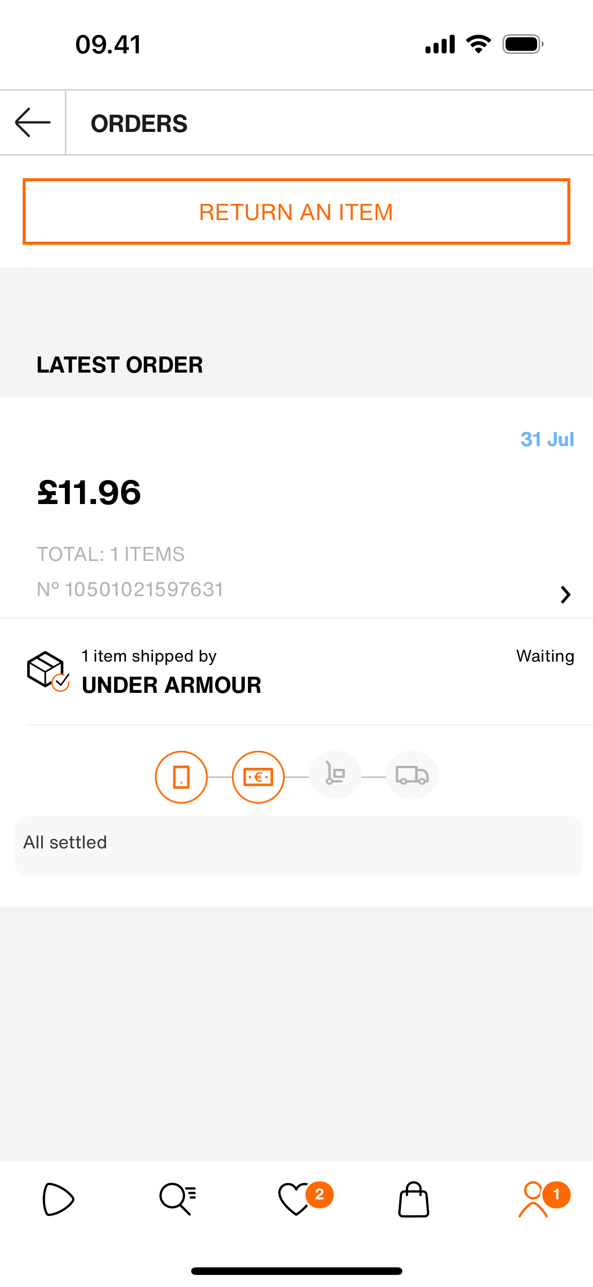 Zalando iOS Shopping interface screenshot 24