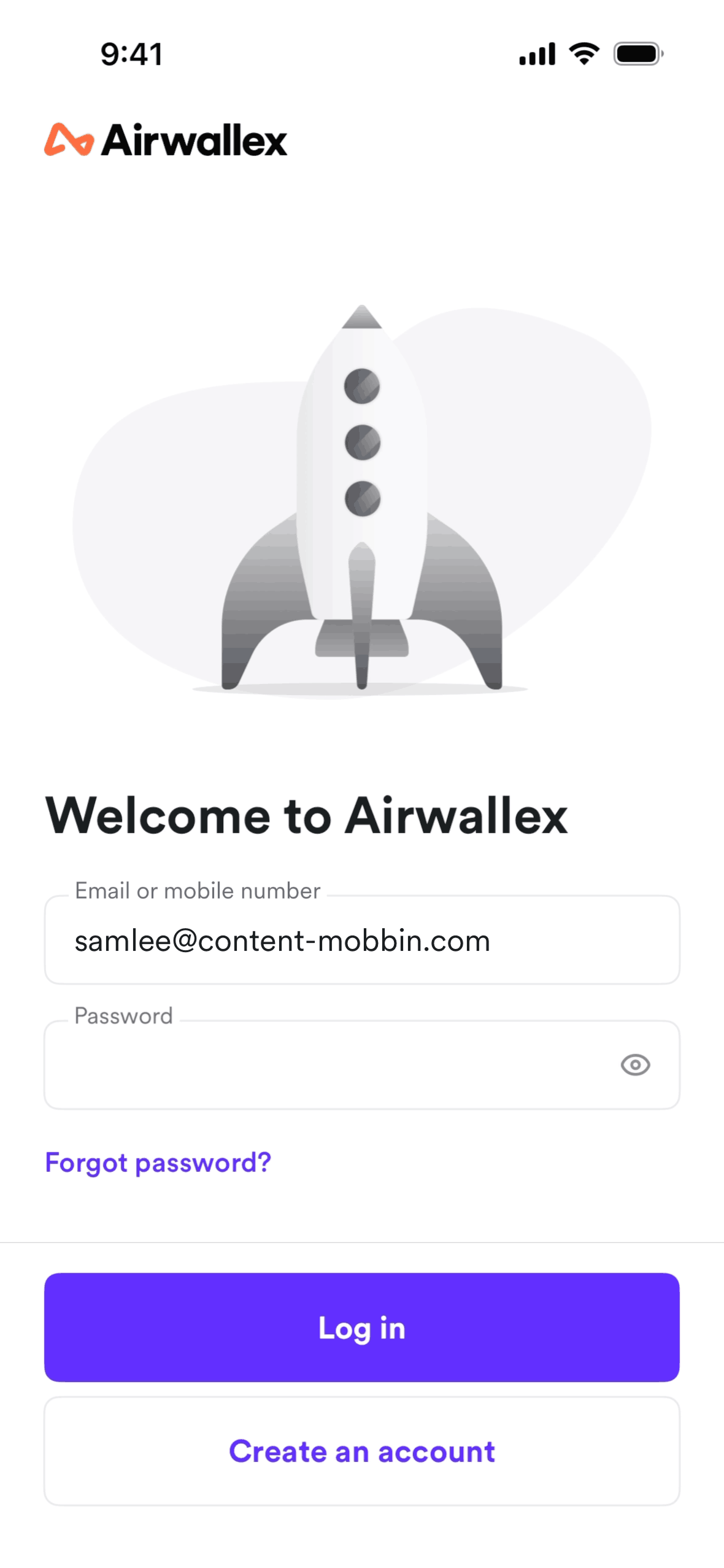 Airwallex iOS Finance interface screenshot 23
