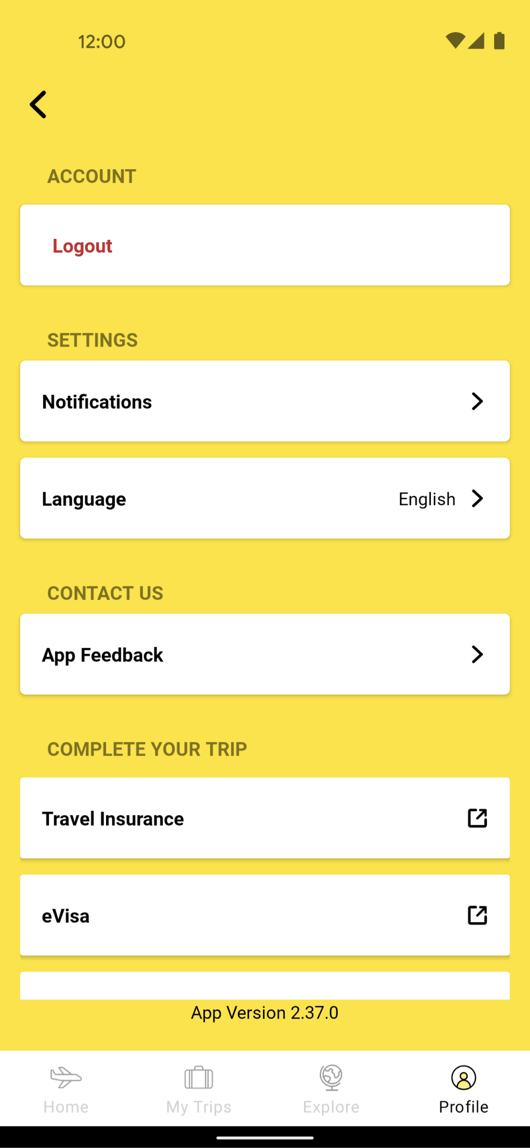Scoot Android Travel & Transportation interface screenshot 10