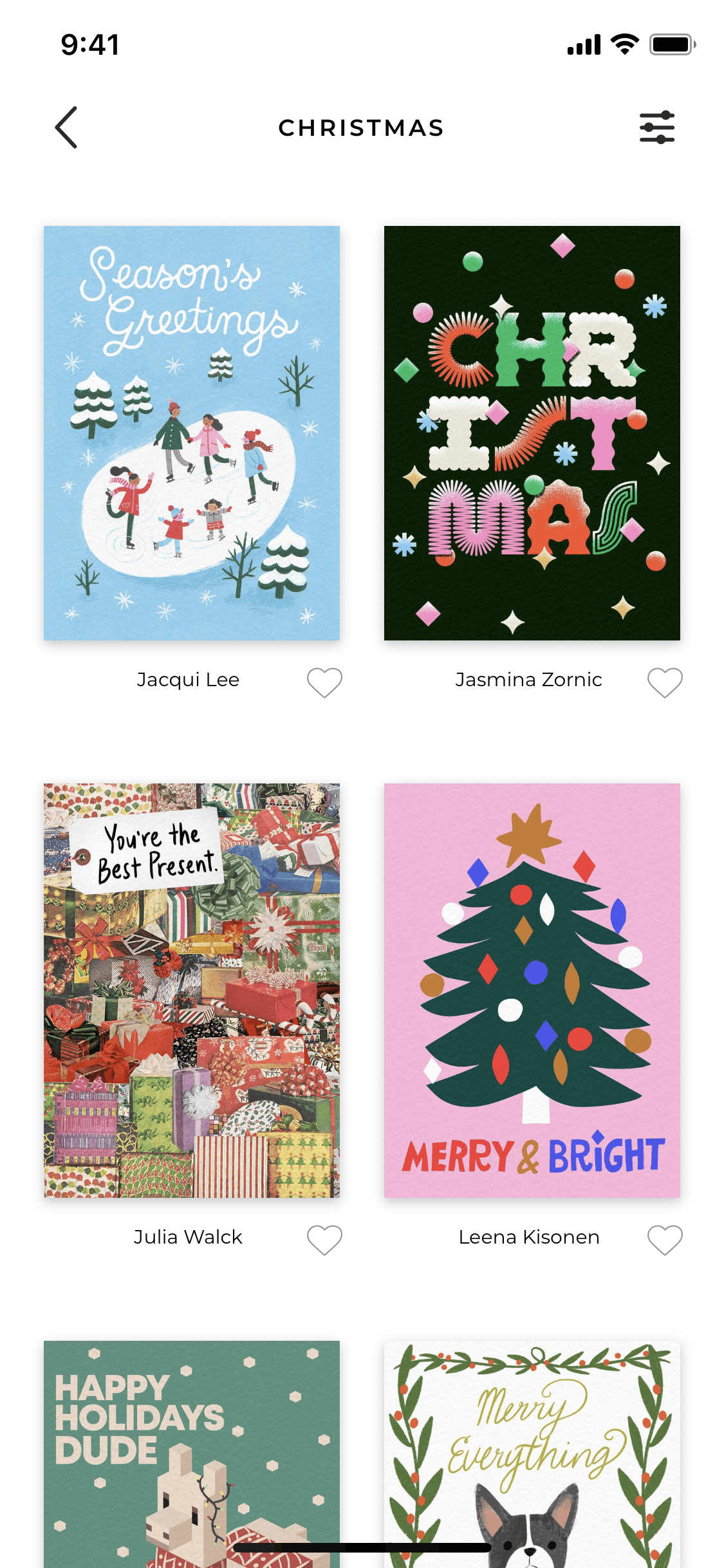 Givingli iOS Lifestyle interface screenshot 22