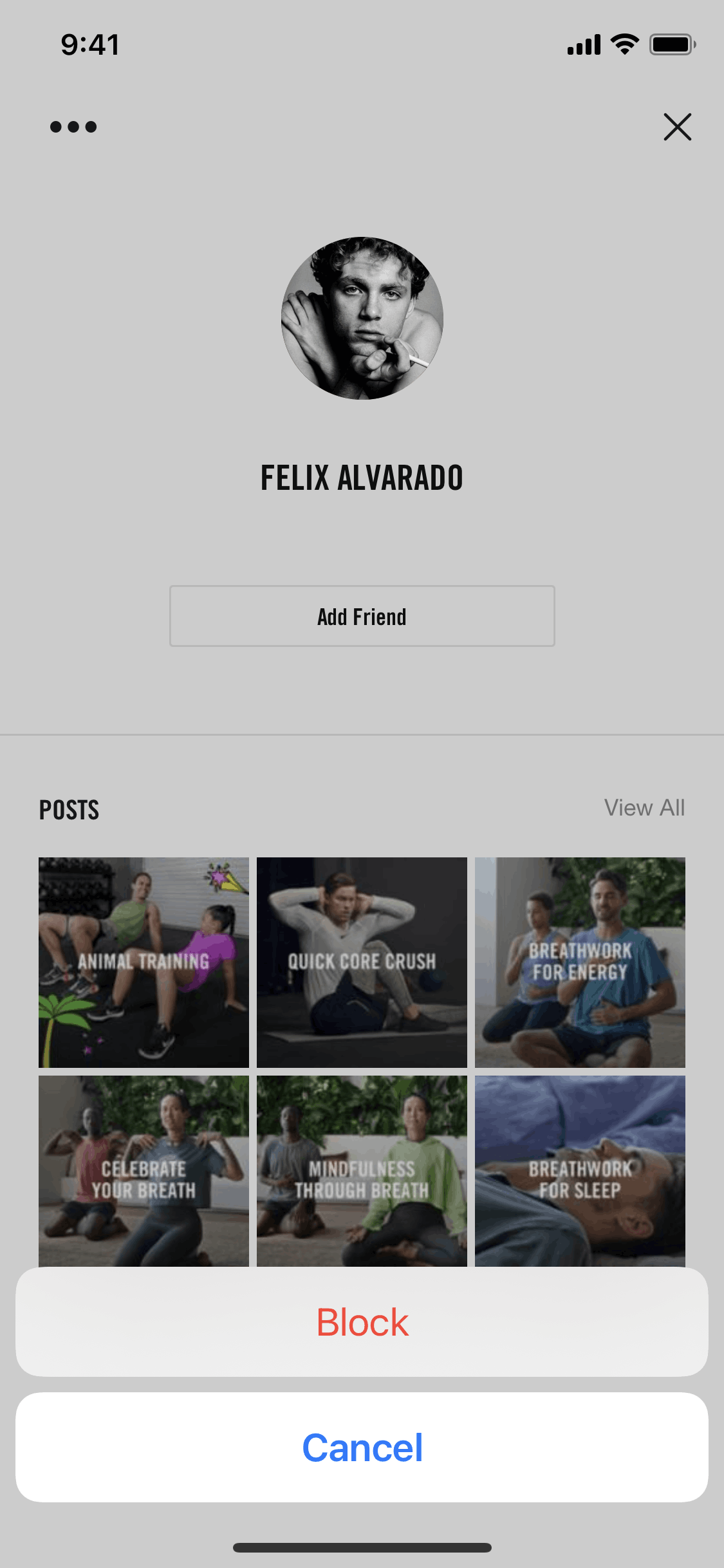 Nike Training Club iOS Health & Fitness interface screenshot 17