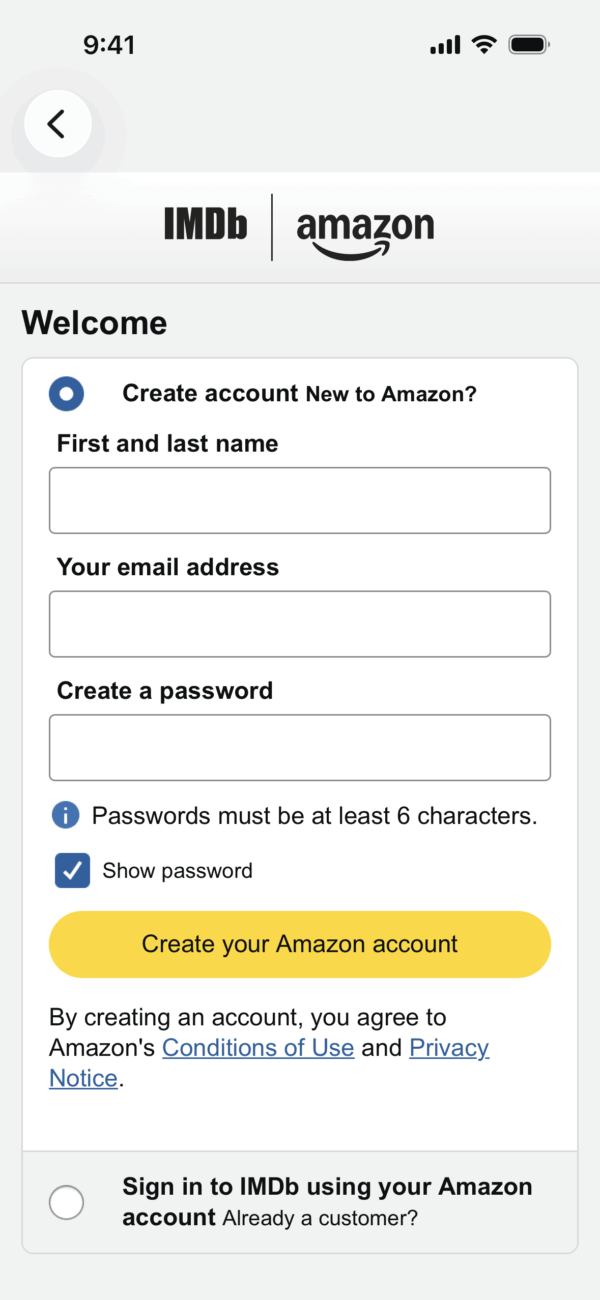 IMDb iOS Entertainment interface screenshot 7