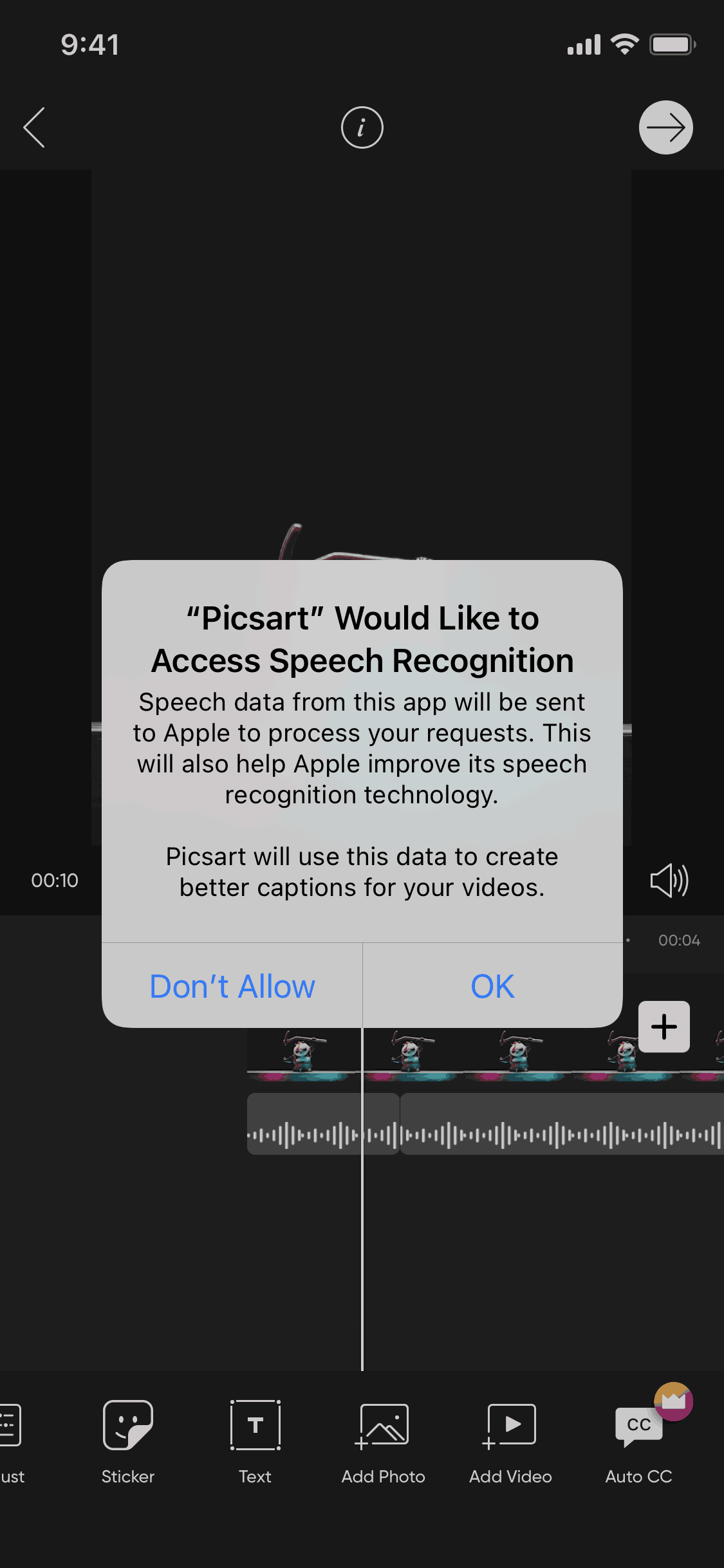 Picsart iOS Photo & Video interface screenshot 24