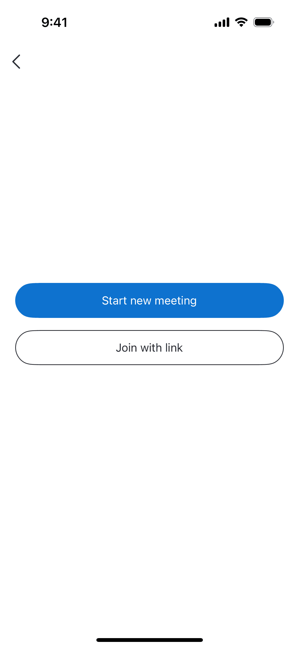 Skype iOS Communication interface screenshot 5