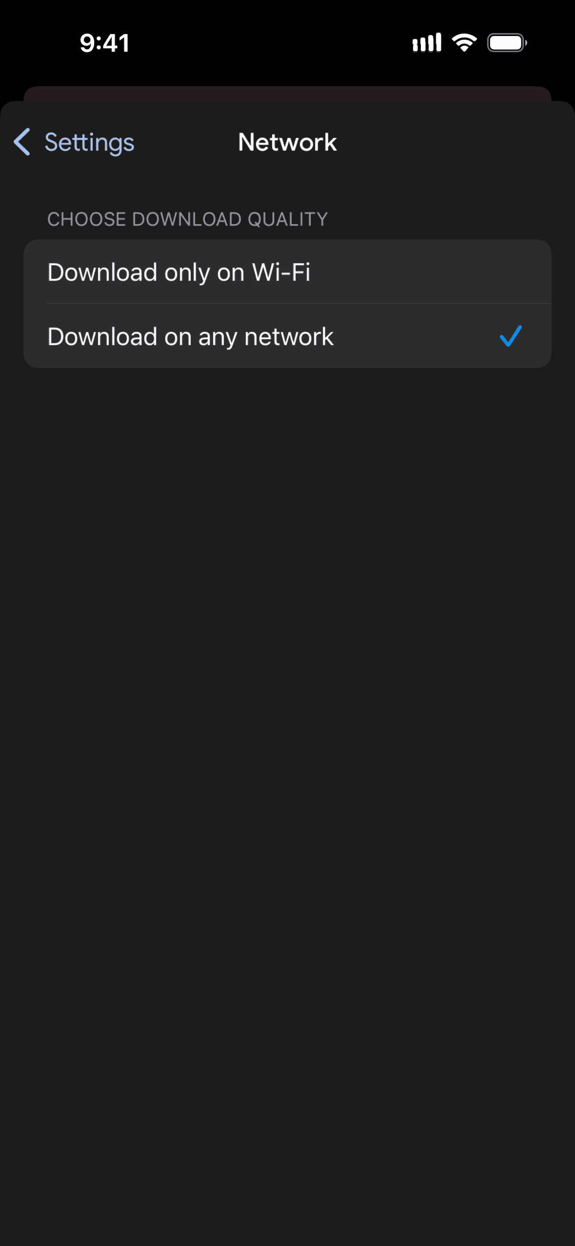 Google TV iOS Entertainment interface screenshot 14