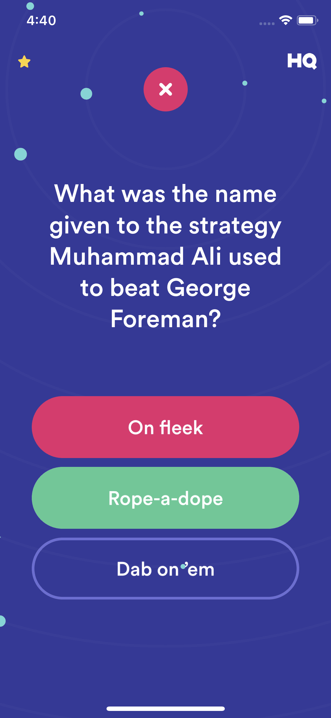 HQ Trivia iOS Entertainment interface screenshot 8