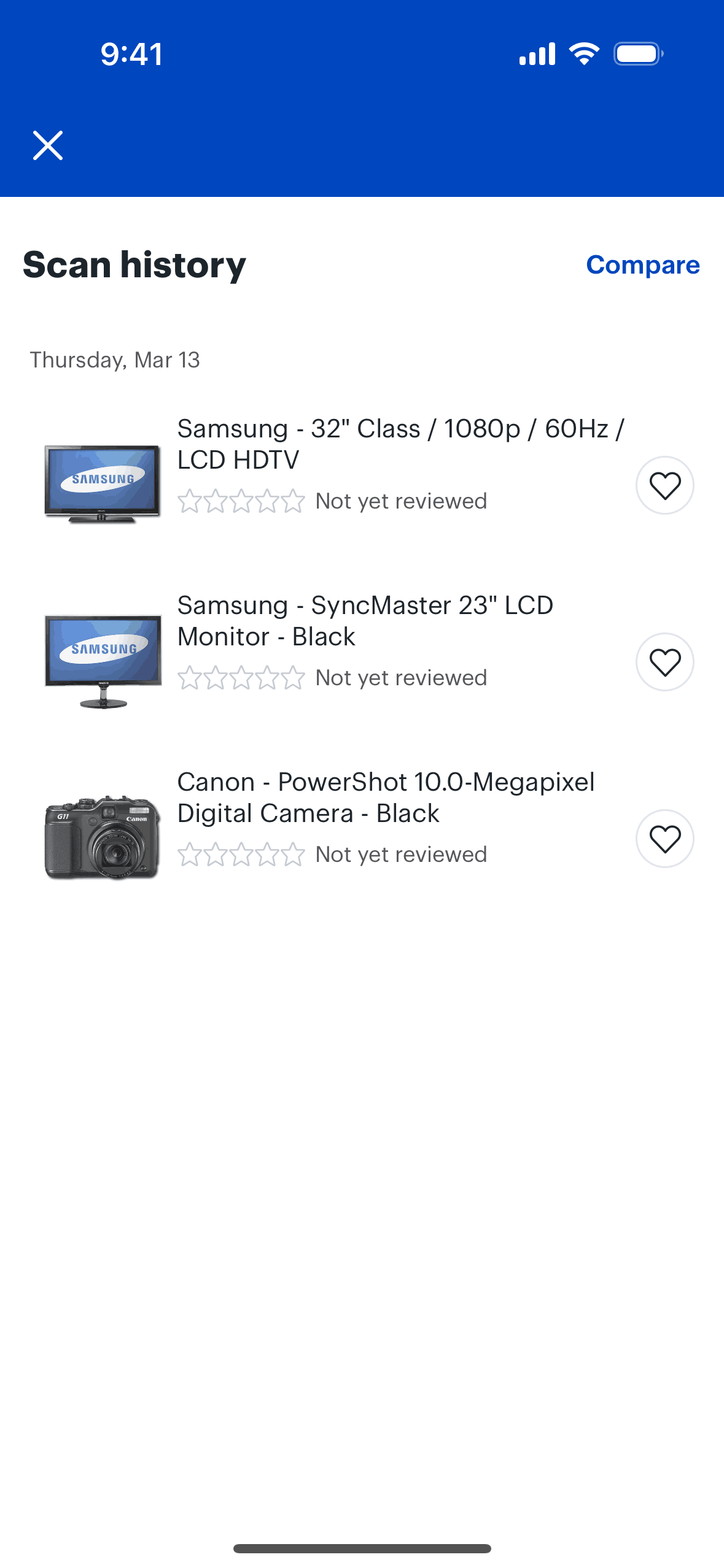 Best Buy iOS Shopping interface screenshot 11