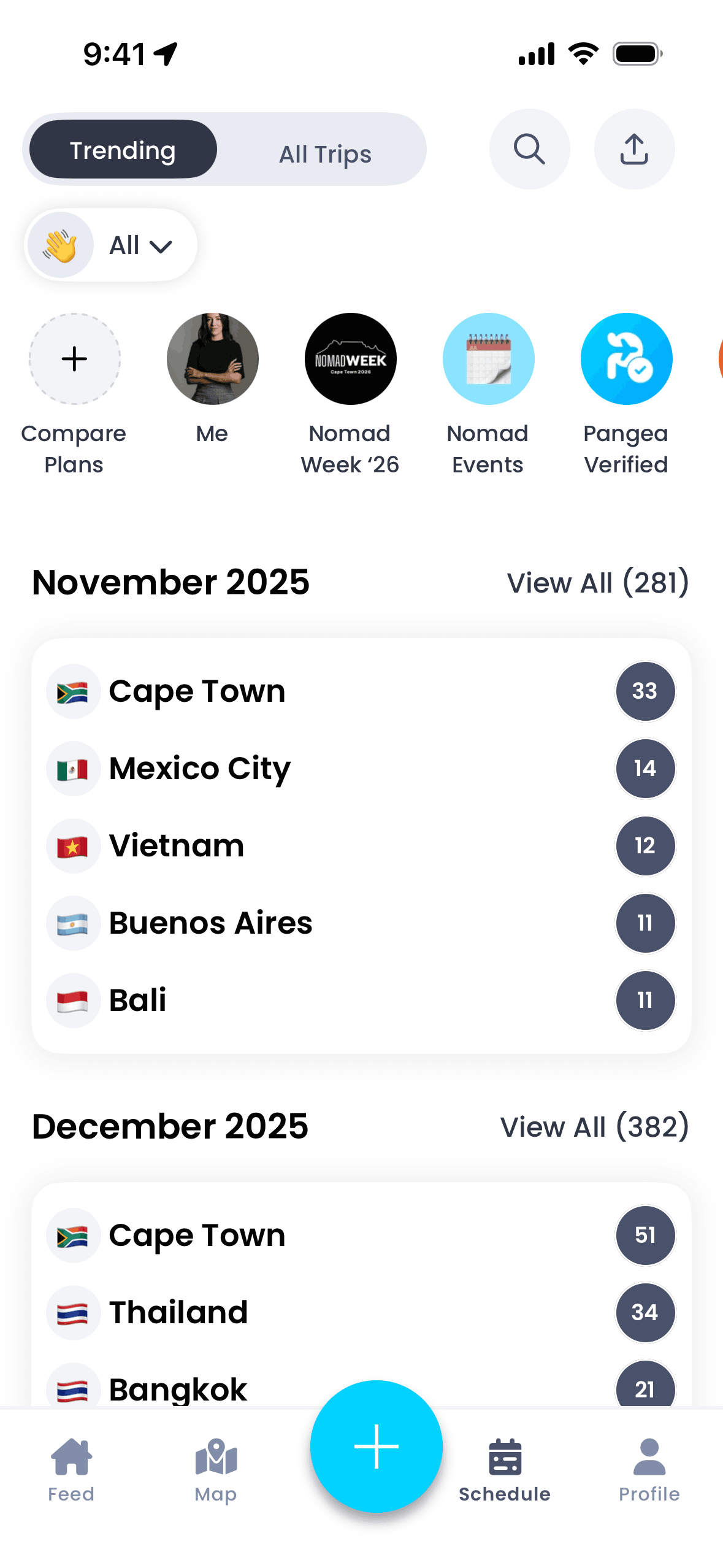 Pangea iOS Travel & Transportation interface screenshot 3