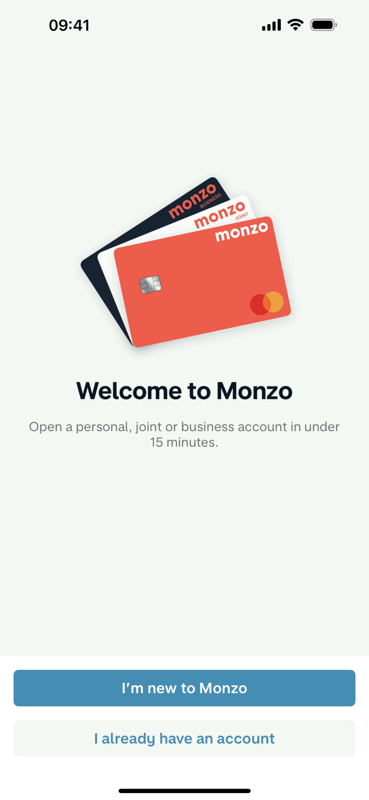 Monzo iOS Finance interface screenshot 3