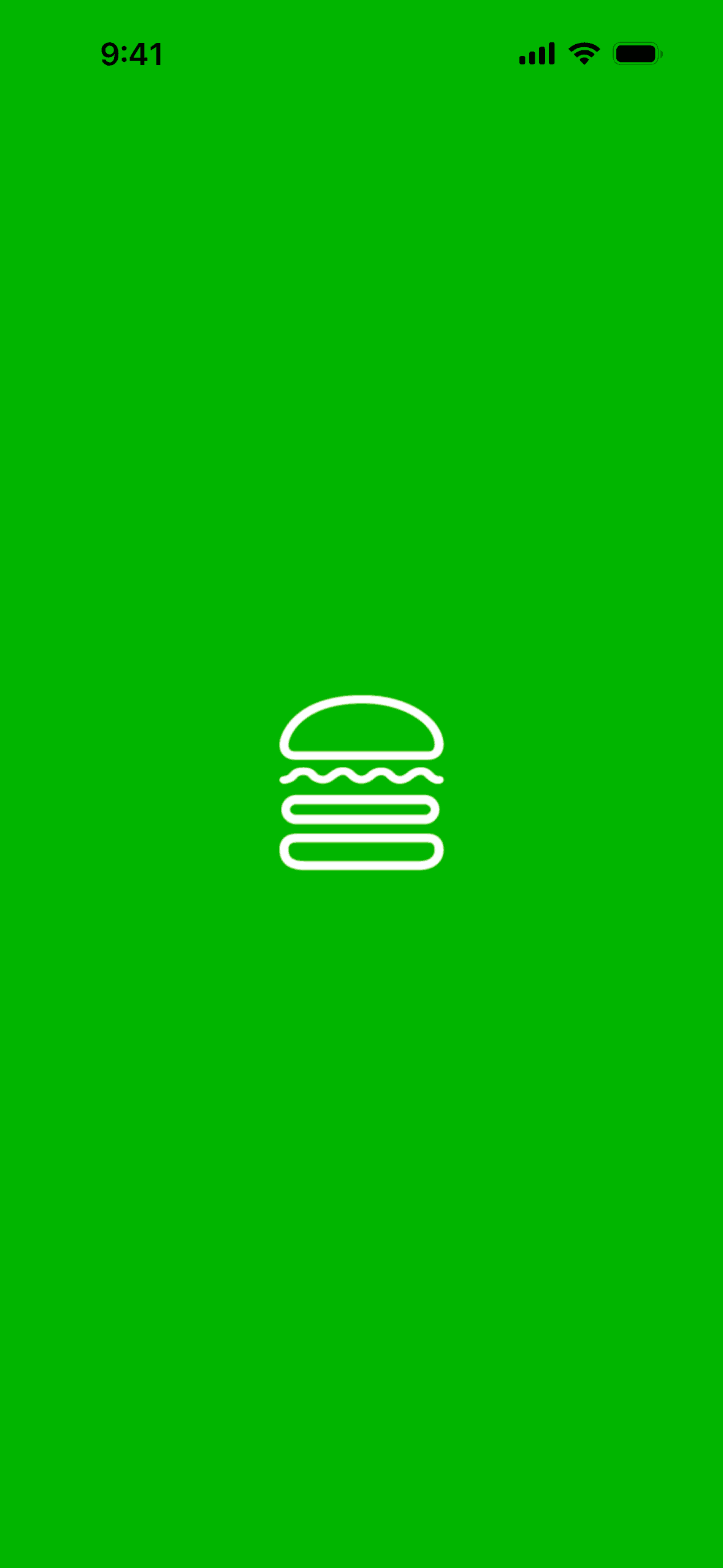 Shake Shack iOS Food & Drink interface screenshot 1