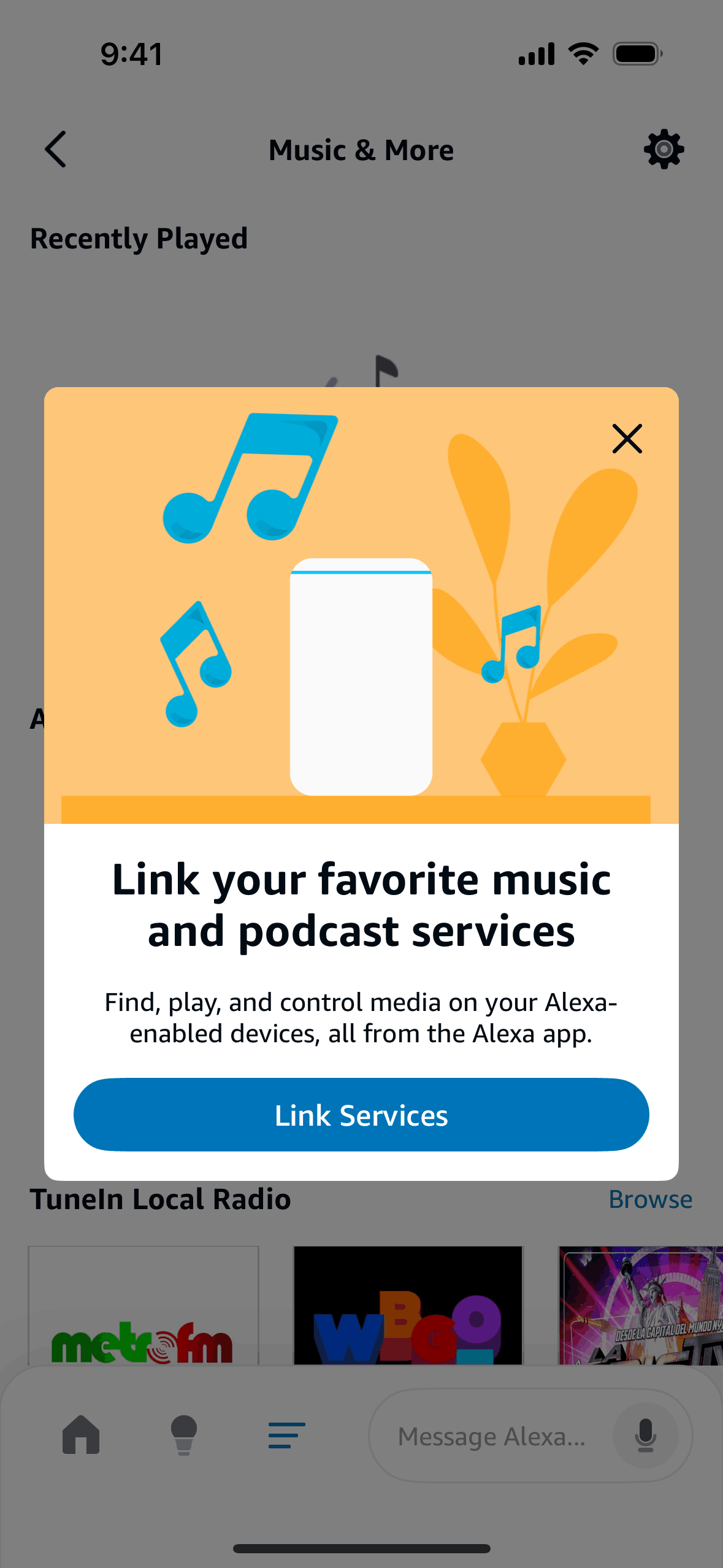 Amazon Alexa iOS Lifestyle interface screenshot 20