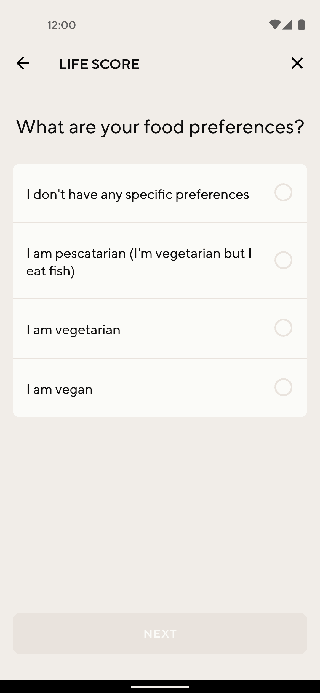 Lifesum Android Health & Fitness interface screenshot 19