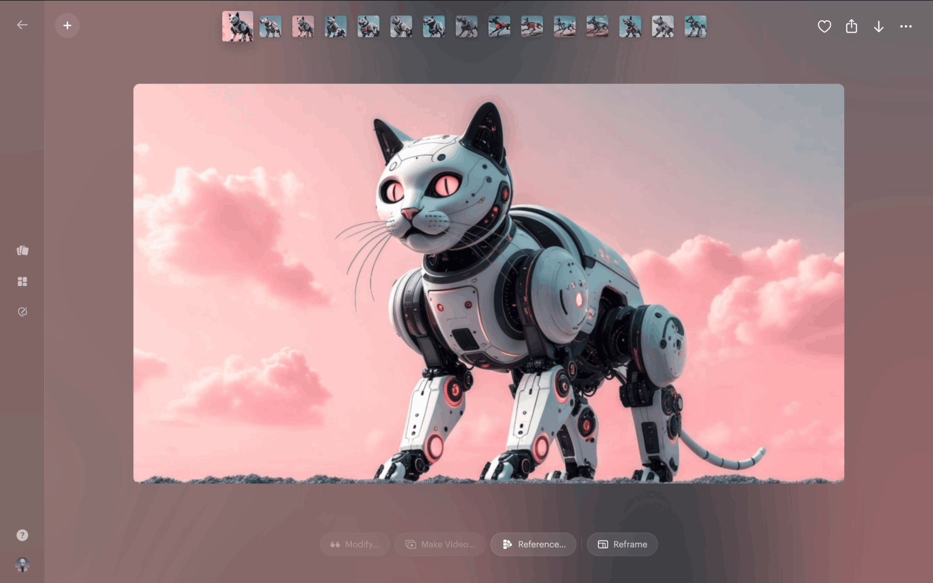 Luma AI Web AI interface screenshot 1
