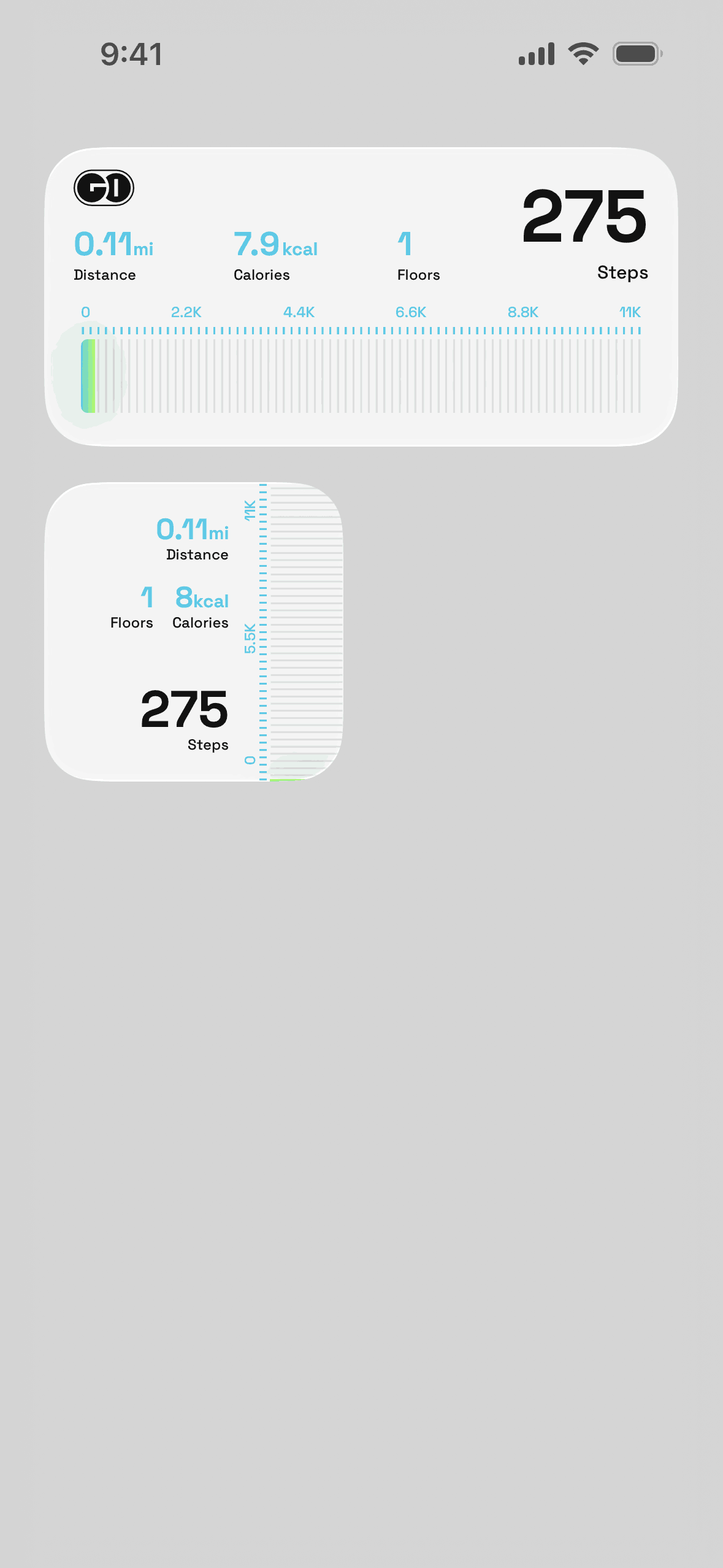 GO Club iOS Health & Fitness interface screenshot 16