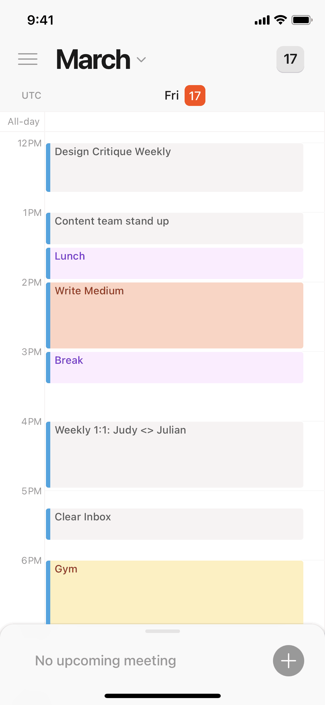 Cron Calendar iOS Productivity interface screenshot 16