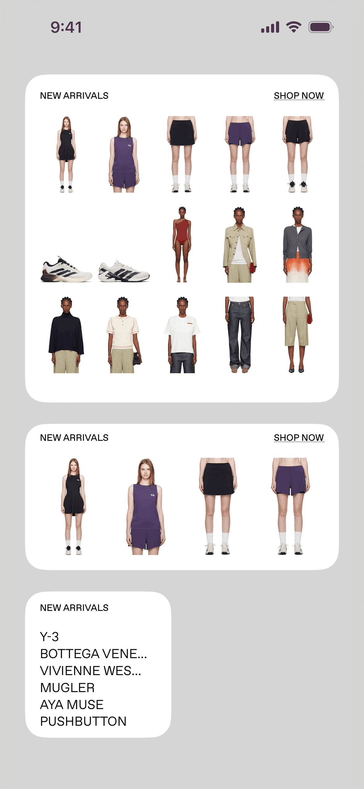 SSENSE iOS Shopping interface screenshot 3