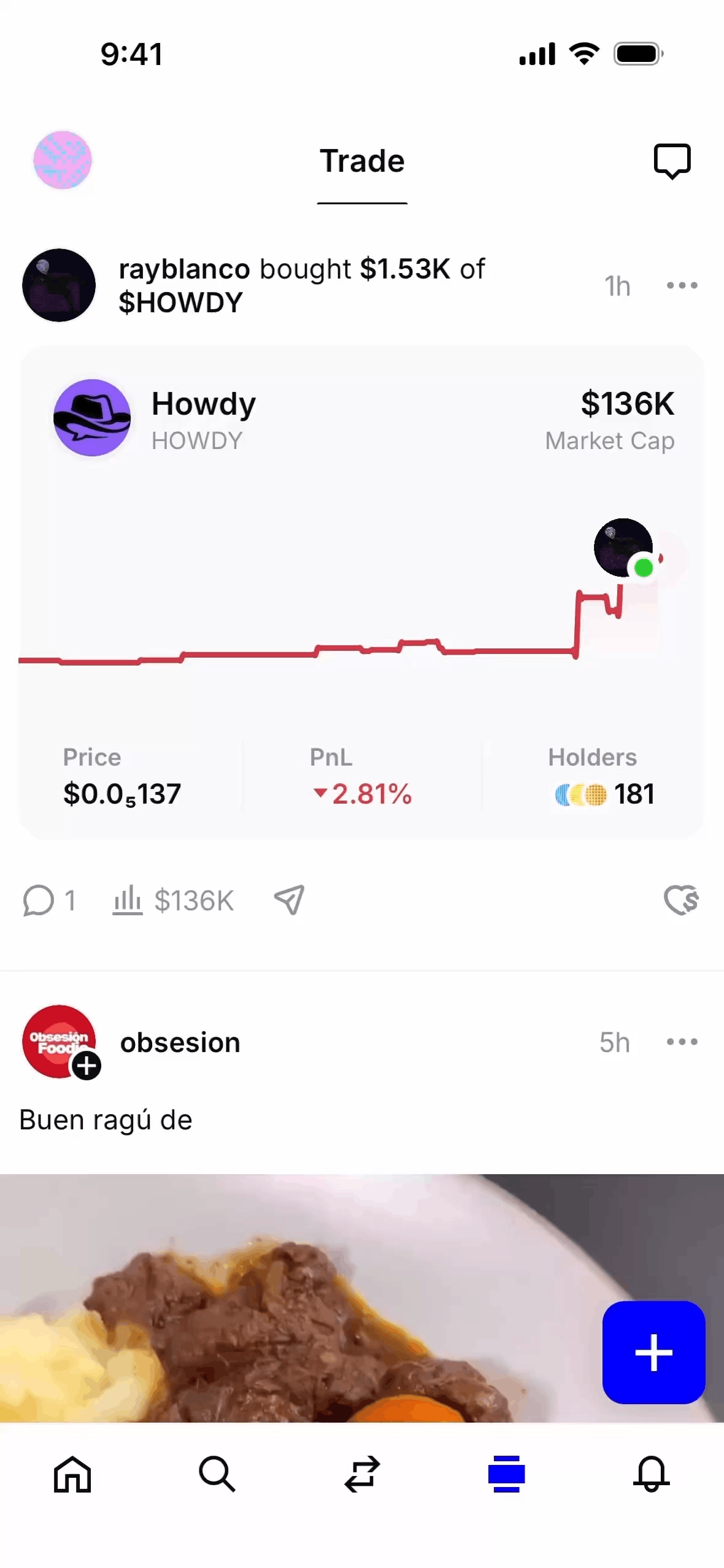 Base iOS trading interface screenshot 9
