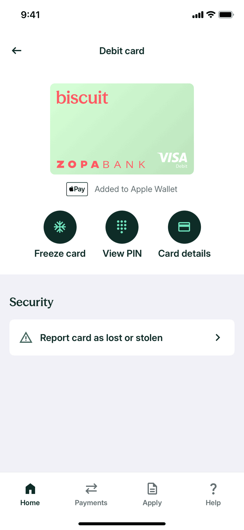 Zopa Bank iOS Finance interface screenshot 2