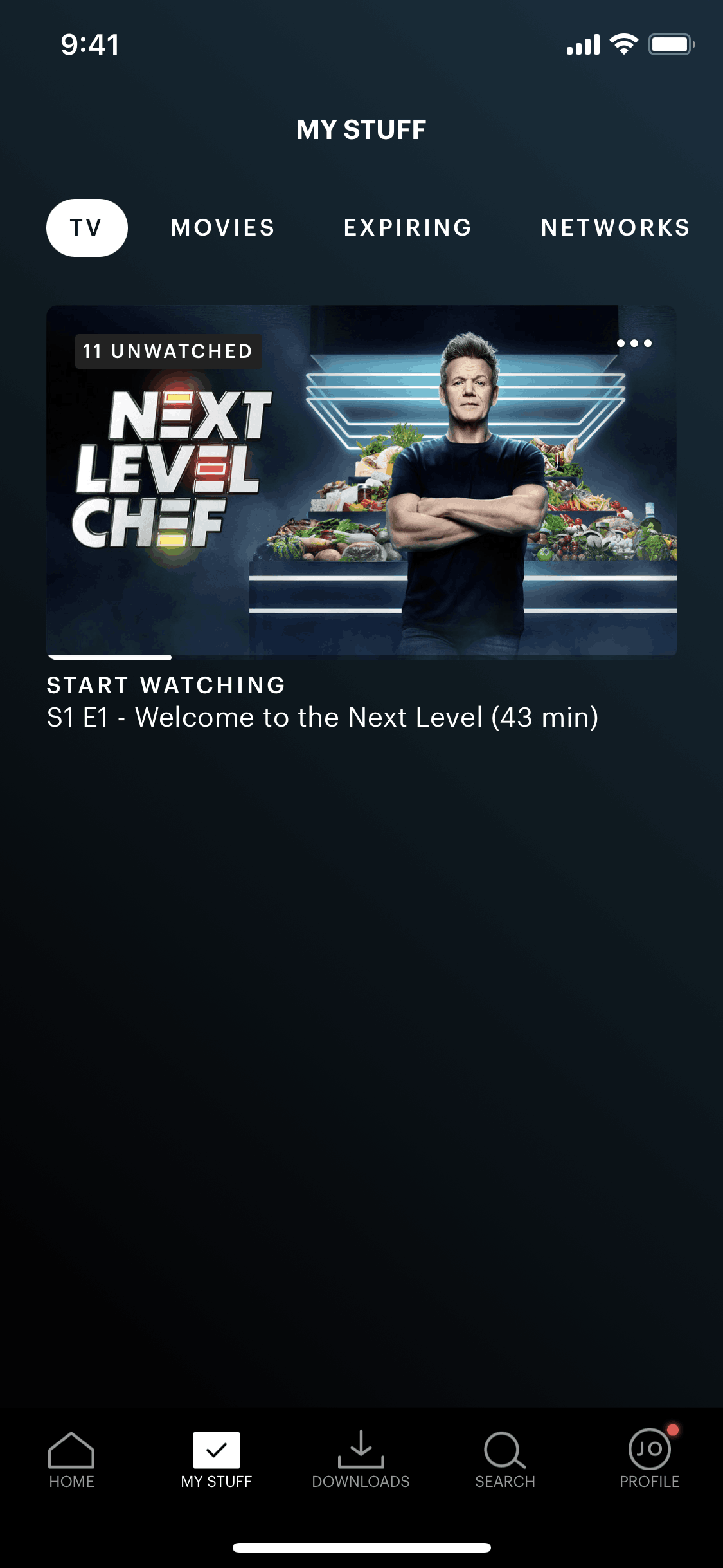 Hulu iOS Entertainment interface screenshot 5