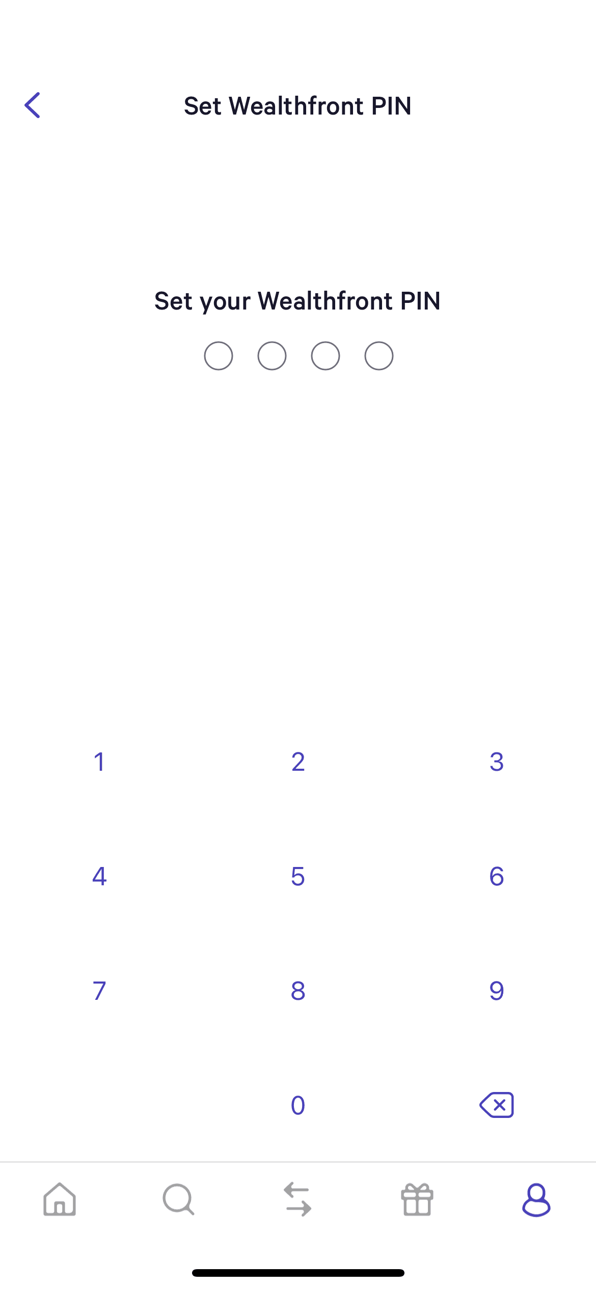 Wealthfront iOS Finance interface screenshot 13