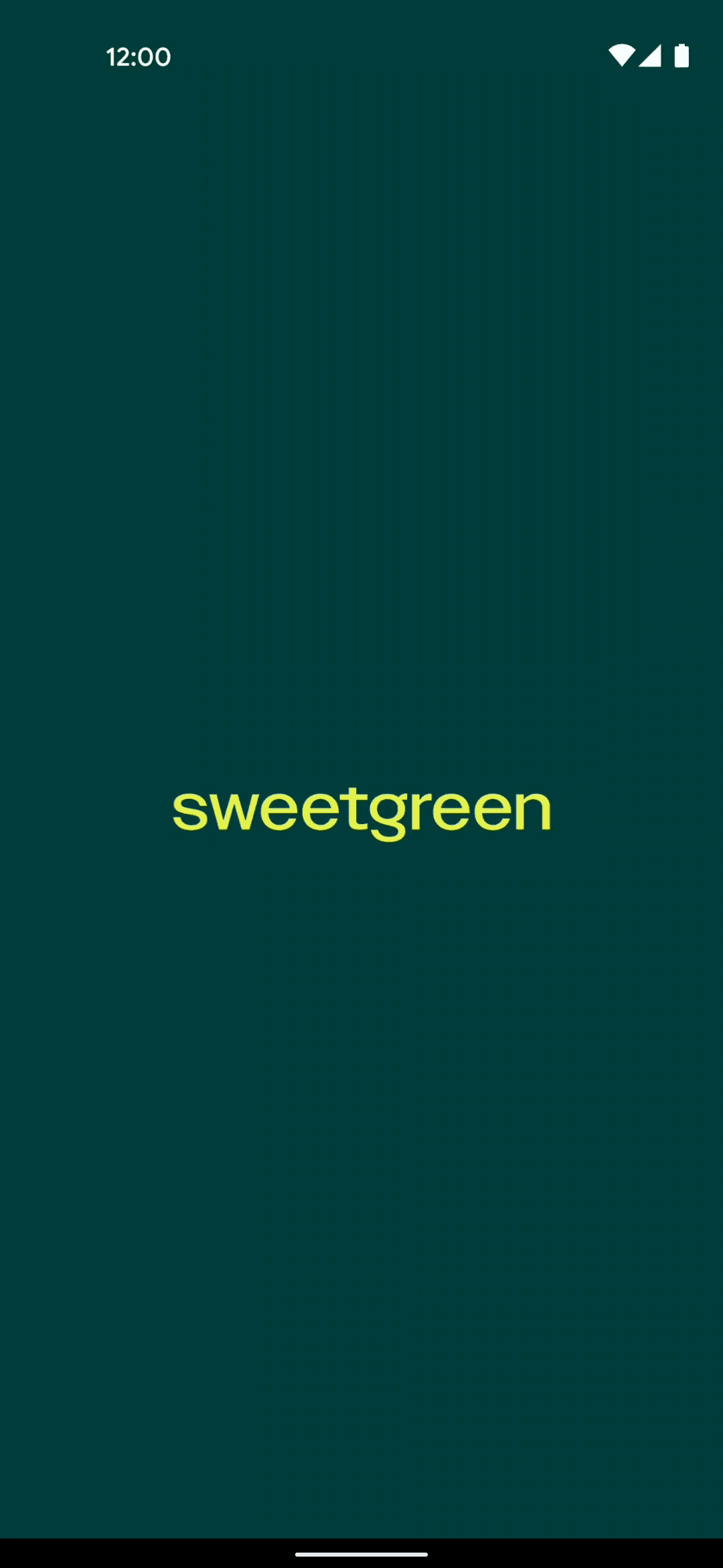 sweetgreen Android Food & Drink interface screenshot 1