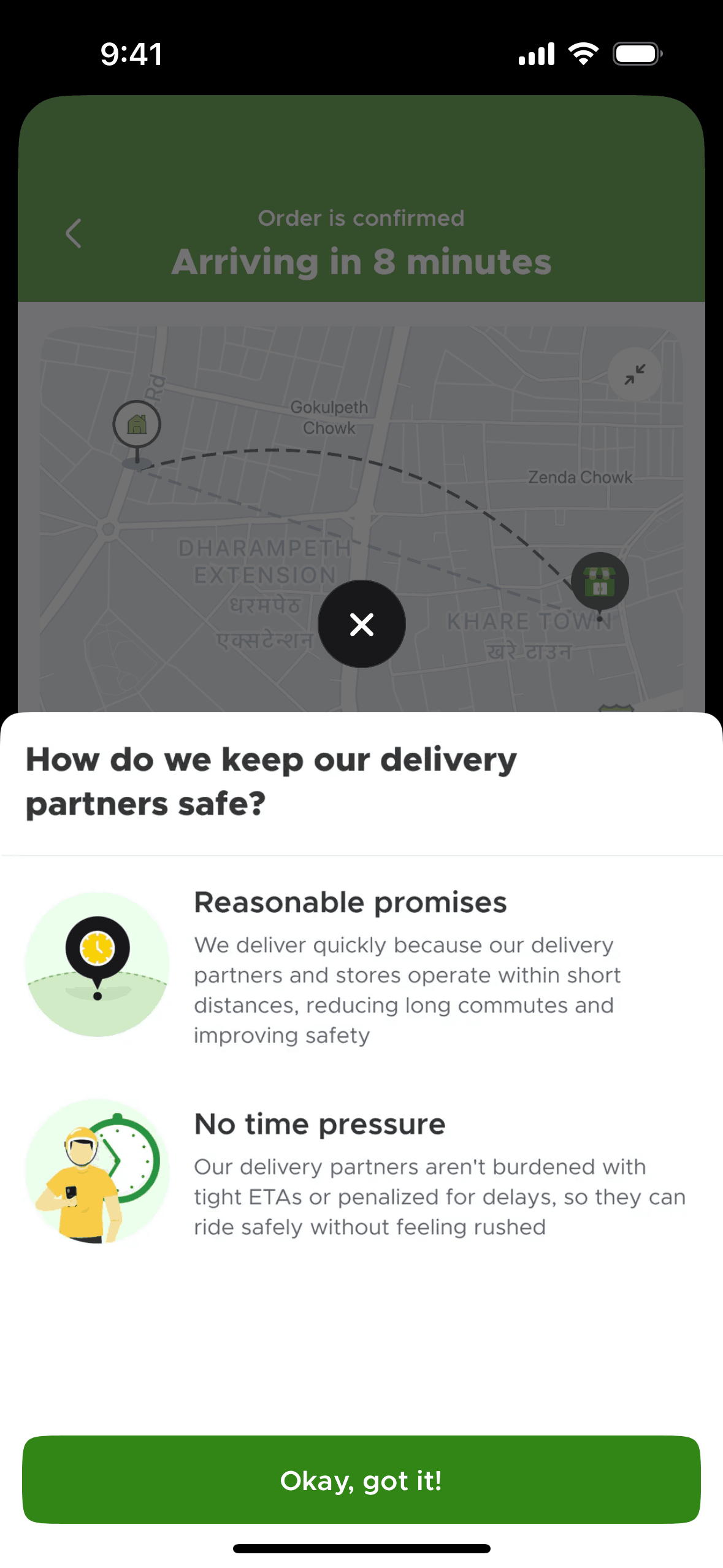 Blinkit iOS Food & Drink interface screenshot 10