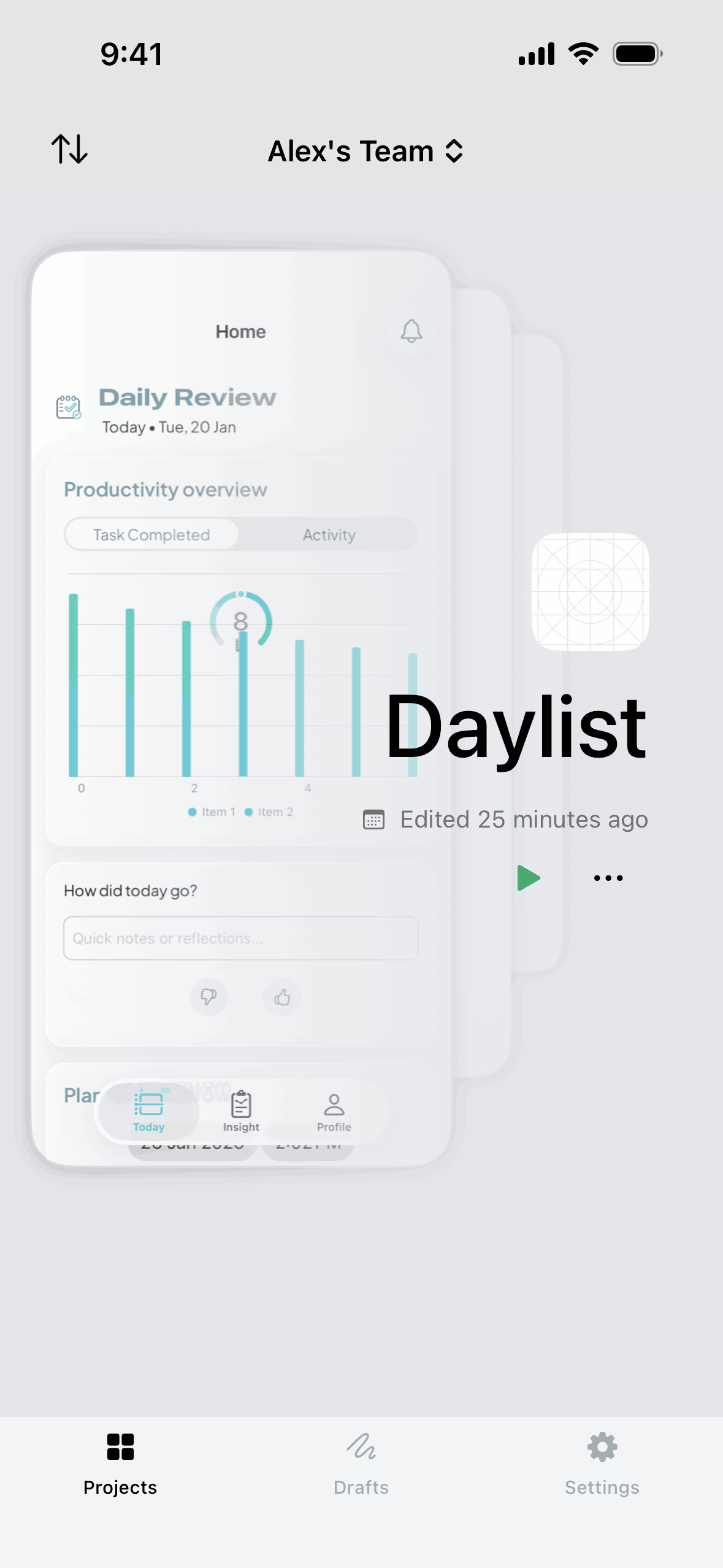 Play iOS Lifestyle interface screenshot 2