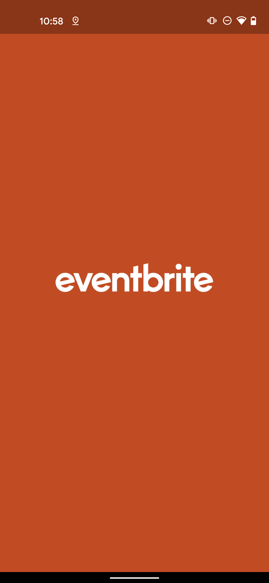 Eventbrite Android Entertainment interface screenshot 1