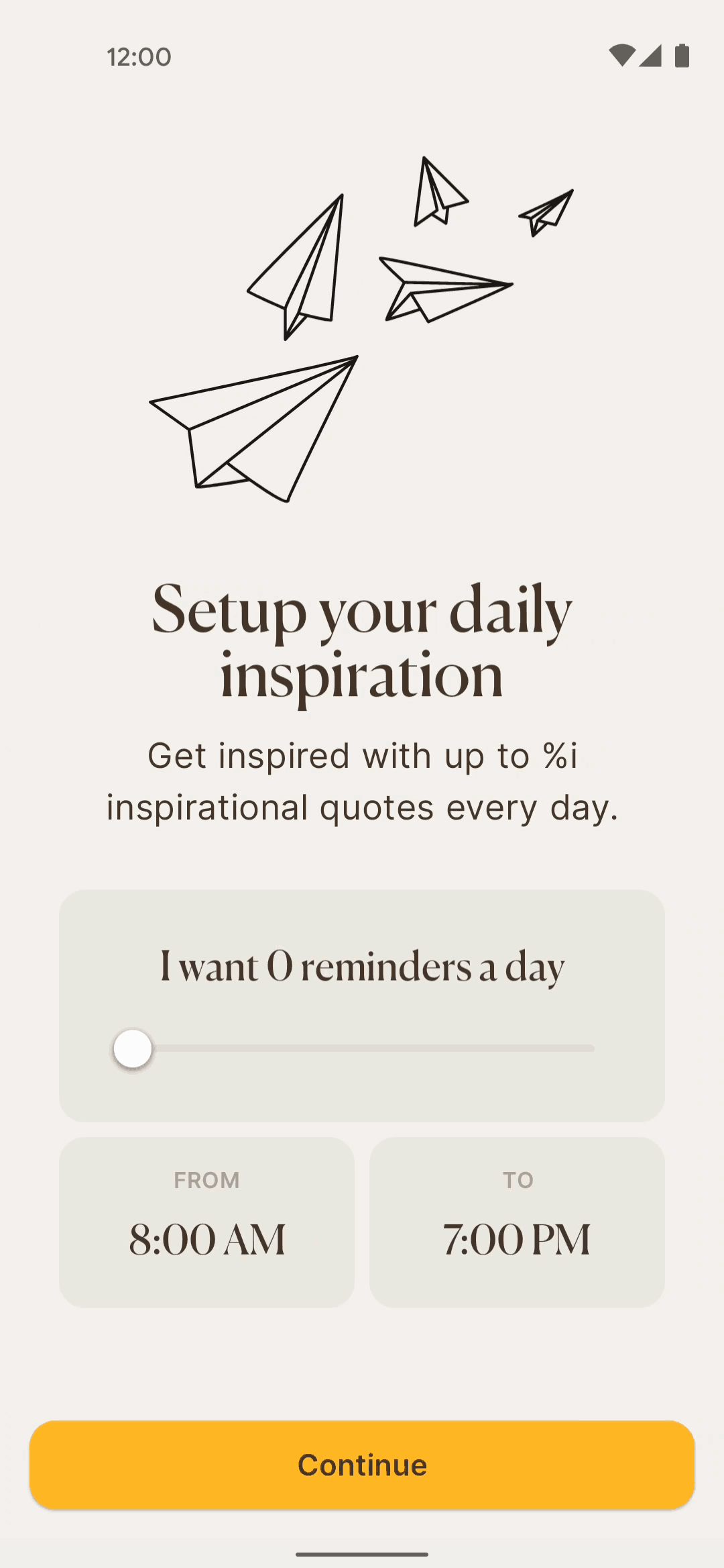 5 Minute Journal Android Health & Fitness interface screenshot 19