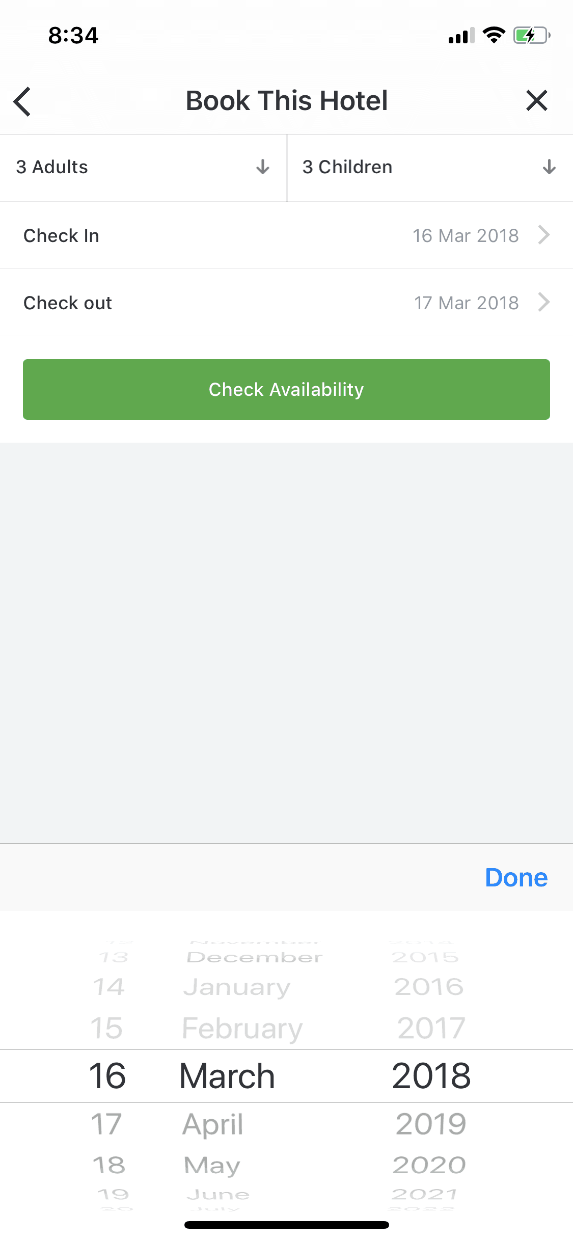 Fancy iOS Shopping interface screenshot 12