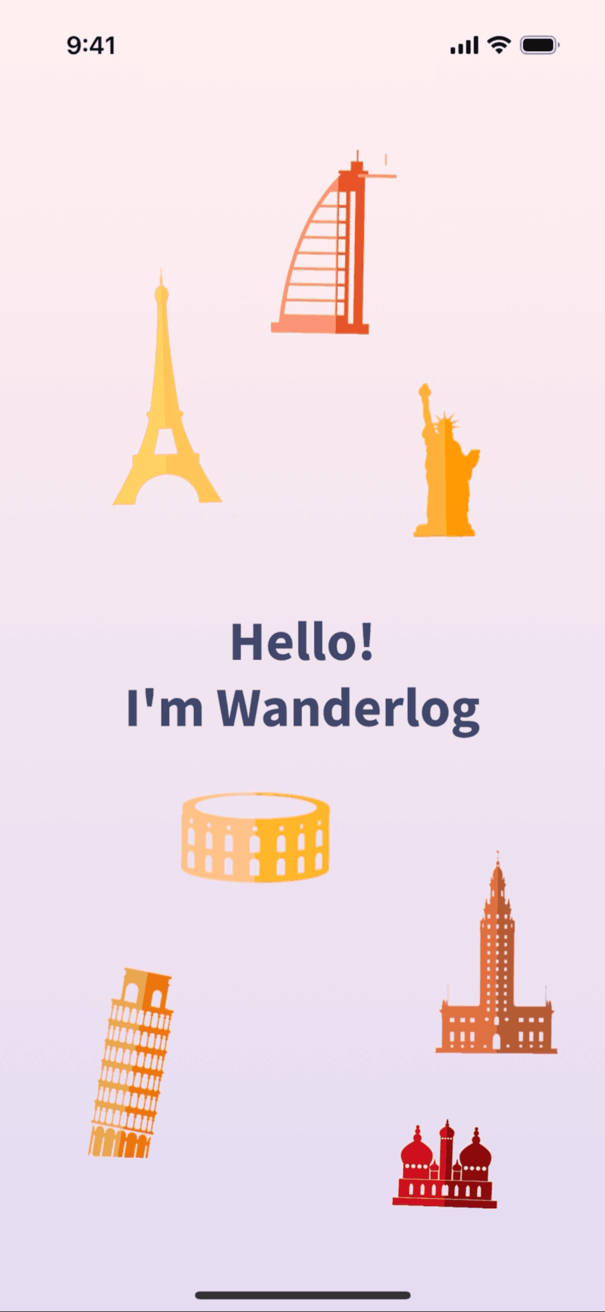 Wanderlog iOS Travel & Transportation interface screenshot 2