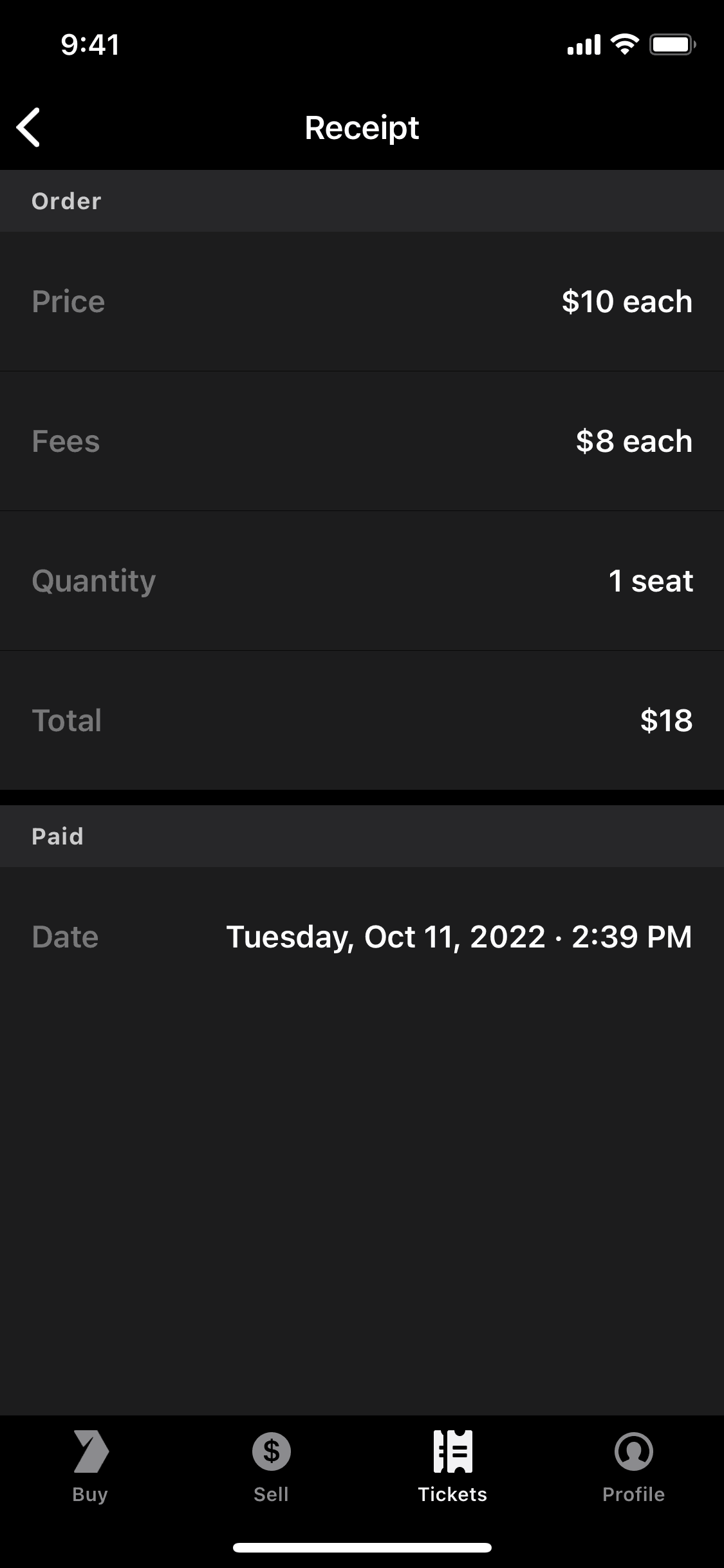 Gametime iOS Entertainment interface screenshot 7