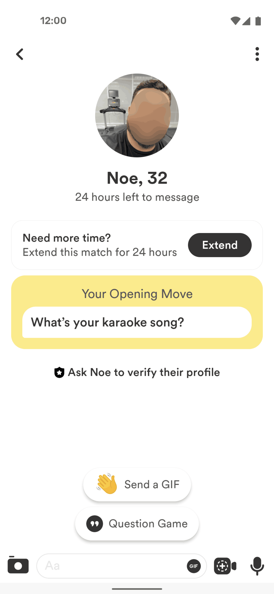 Bumble Android Lifestyle interface screenshot 10