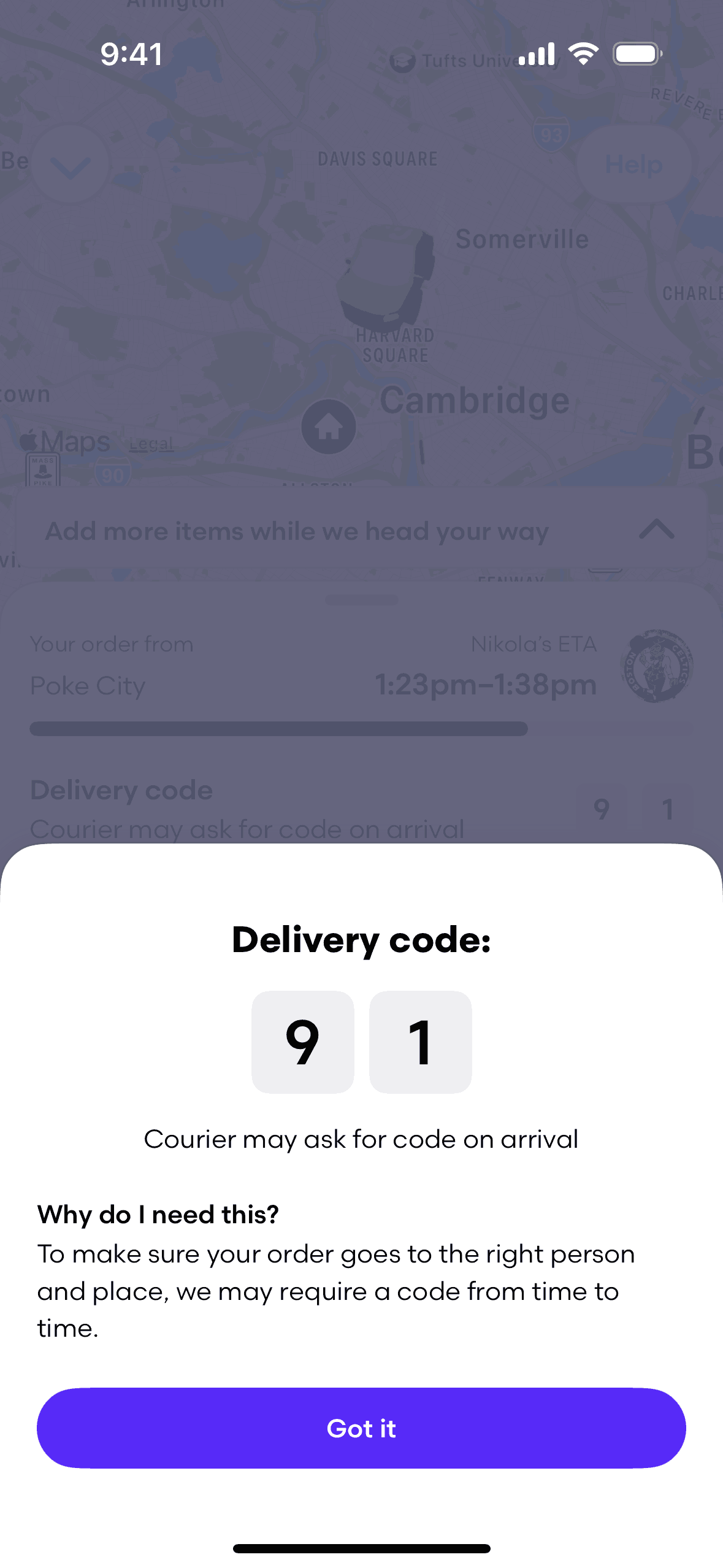 Grubhub iOS Food & Drink interface screenshot 10