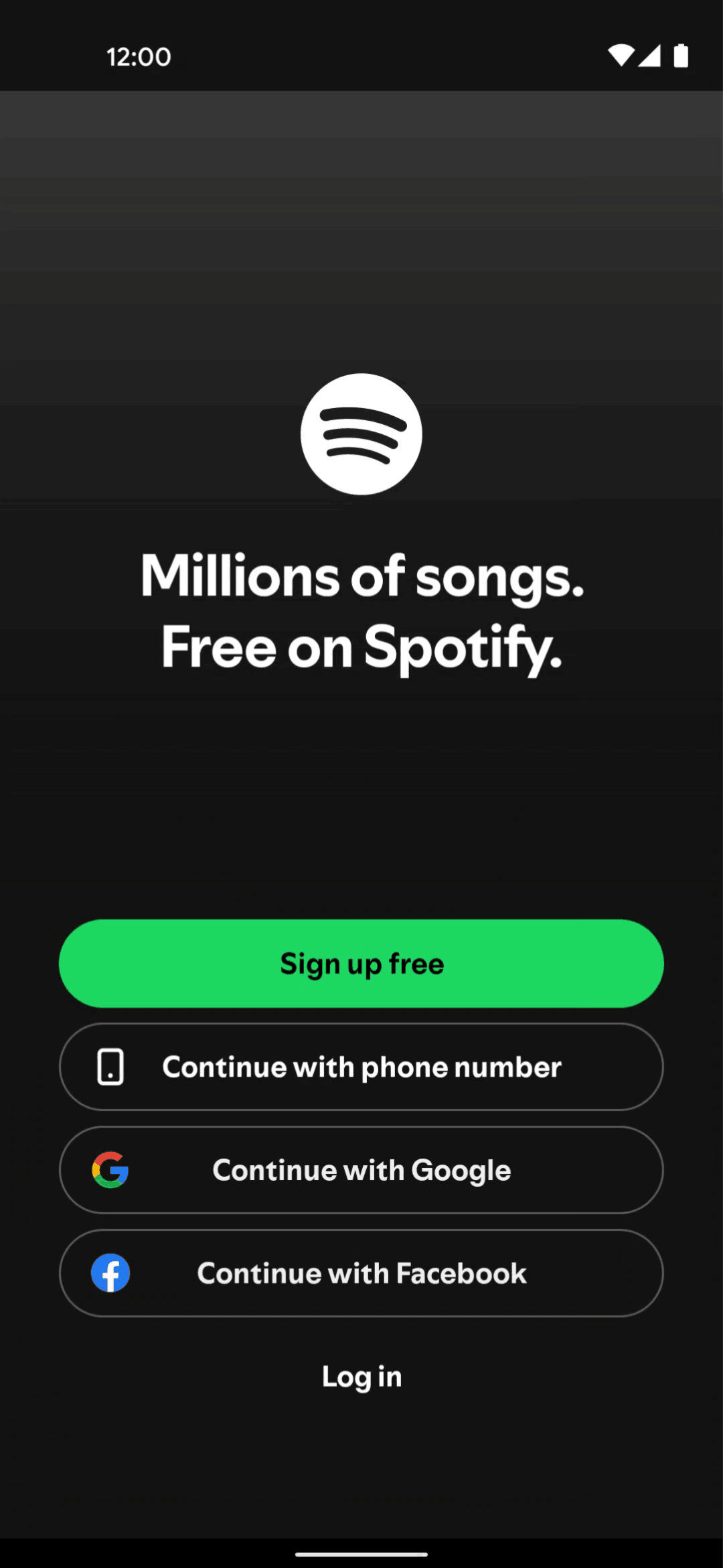 Spotify Android Music & Audio interface screenshot 2